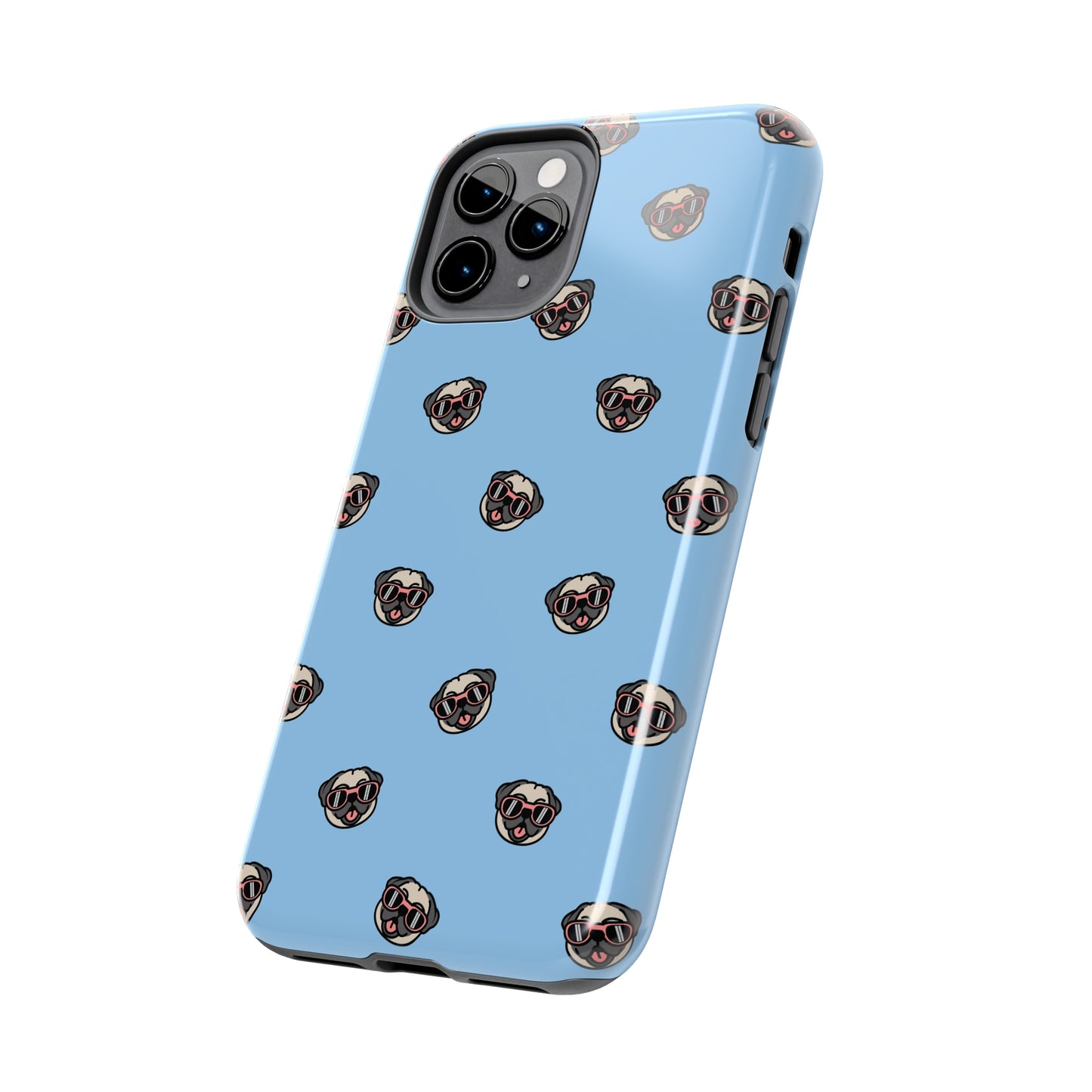 Pug Pattern Tough iPhone Case