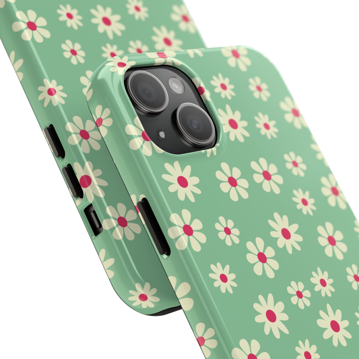 Retro Floral Tough iPhone Case