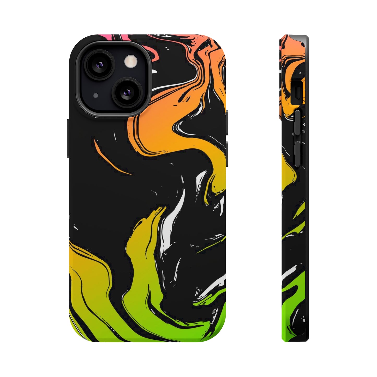 Acid marble pattern MagSafe Tough Case