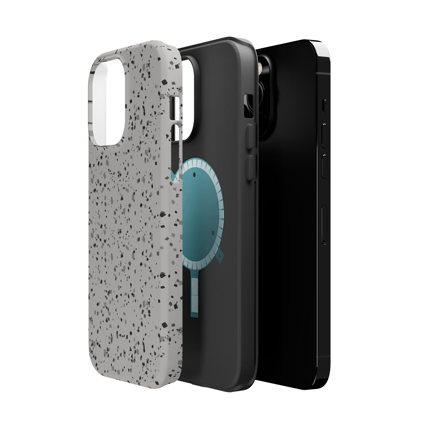 Grey Terrazzo MagSafe Tough Case