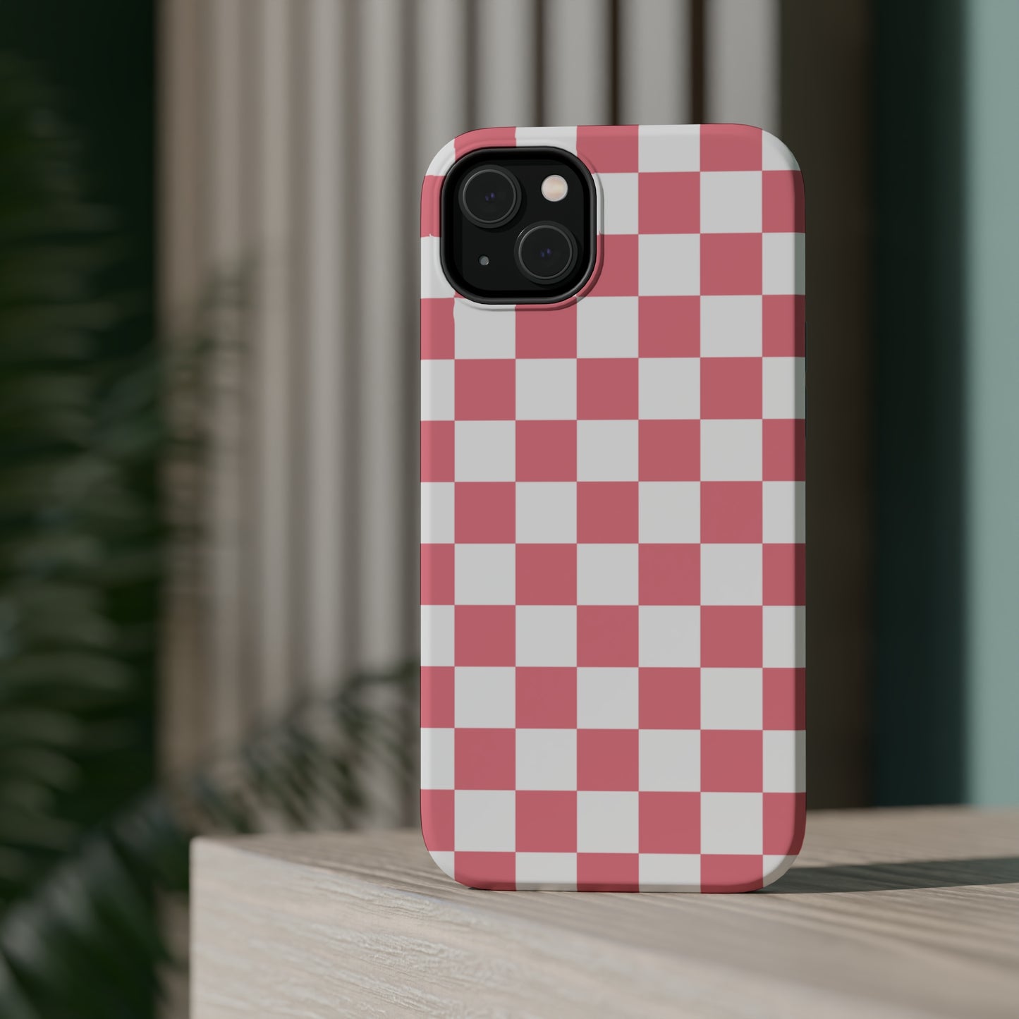 Pink Checkers MagSafe Tough Case