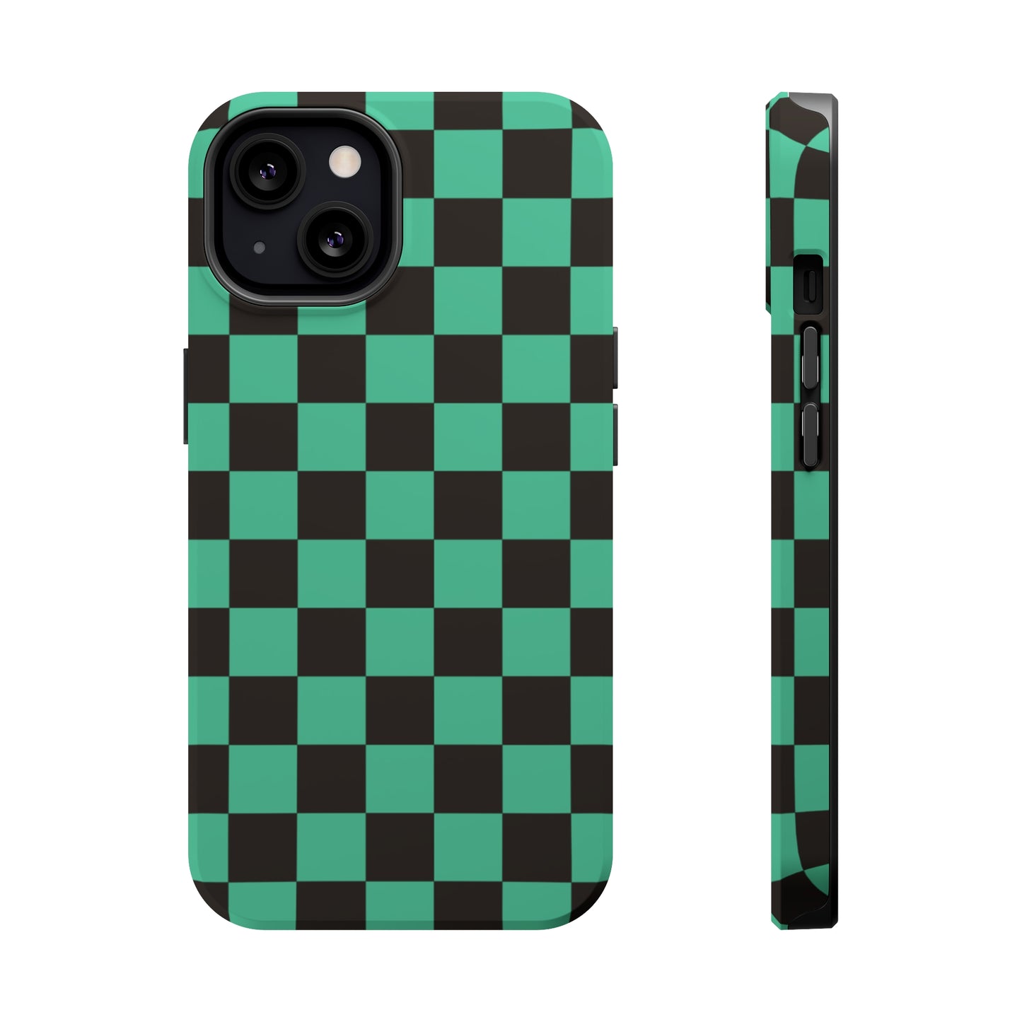 Green Checkers MagSafe Tough Case