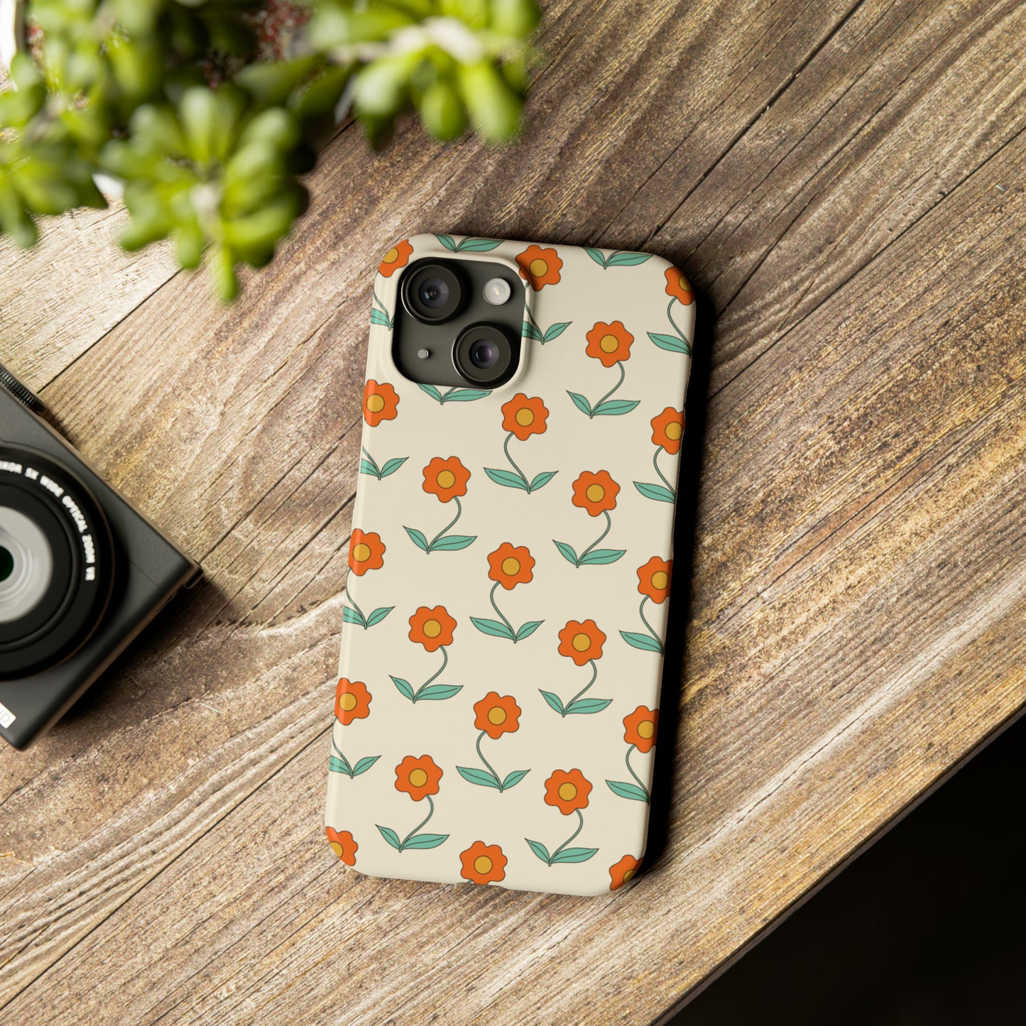 Poppy Flower Snap Case
