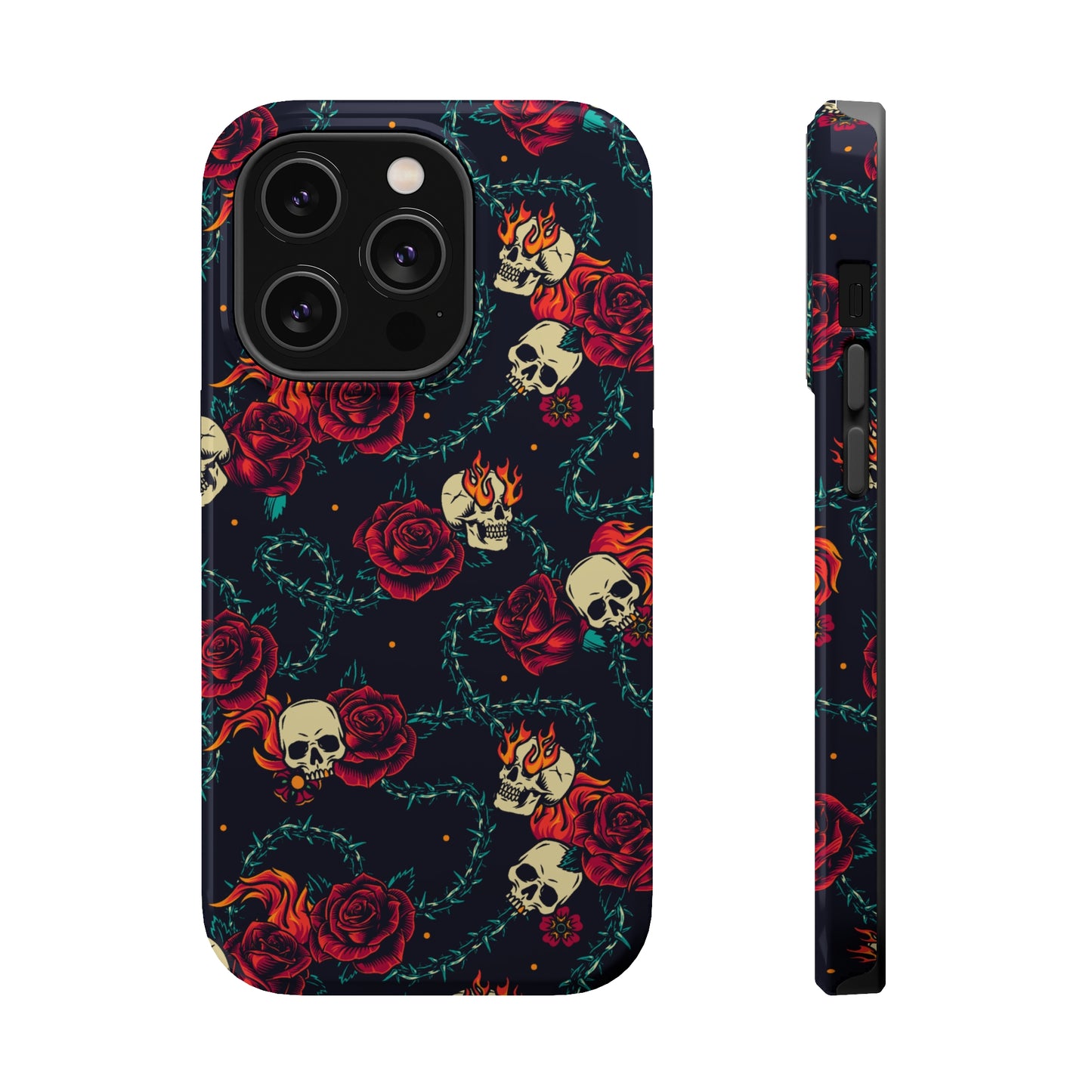 Skulls & Roses MagSafe Tough Case