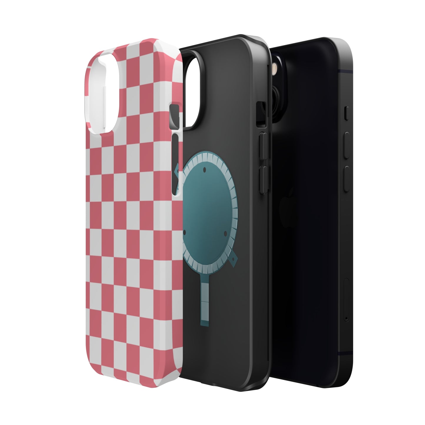 Pink Checkers MagSafe Tough Case