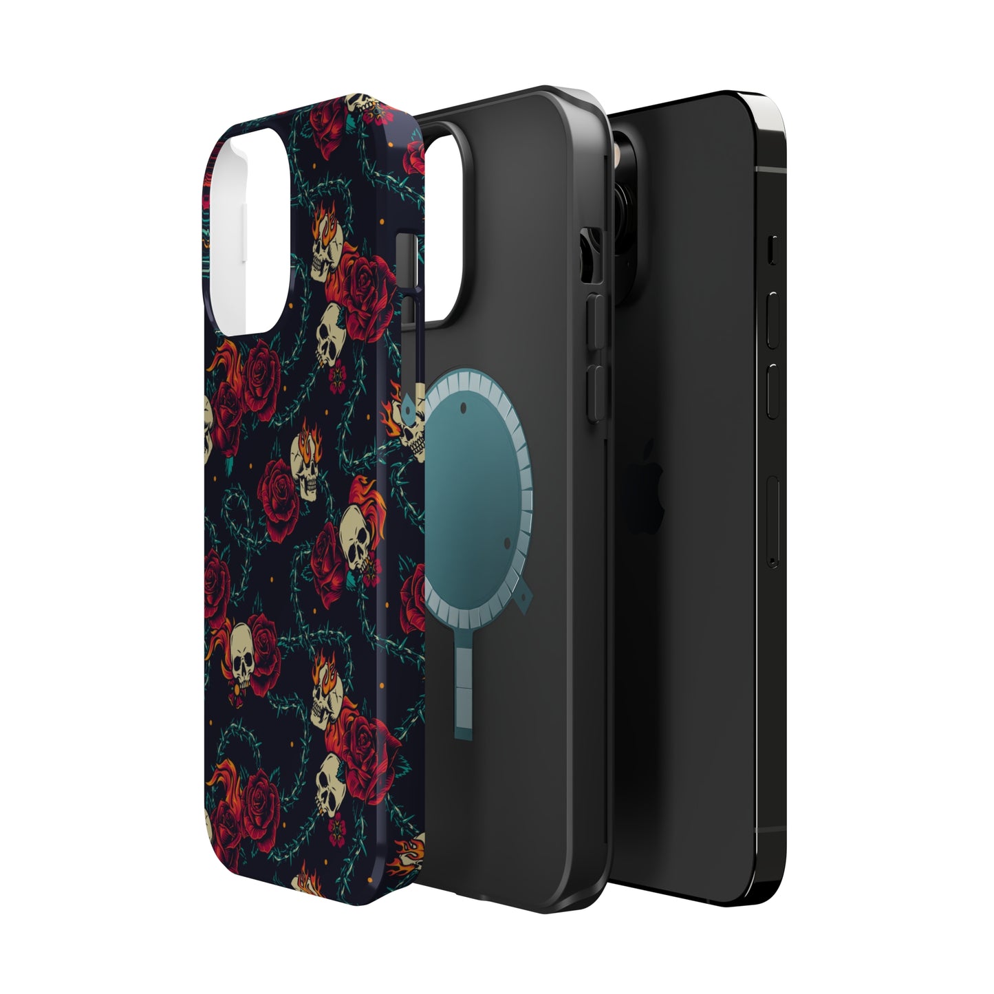 Skulls & Roses MagSafe Tough Case