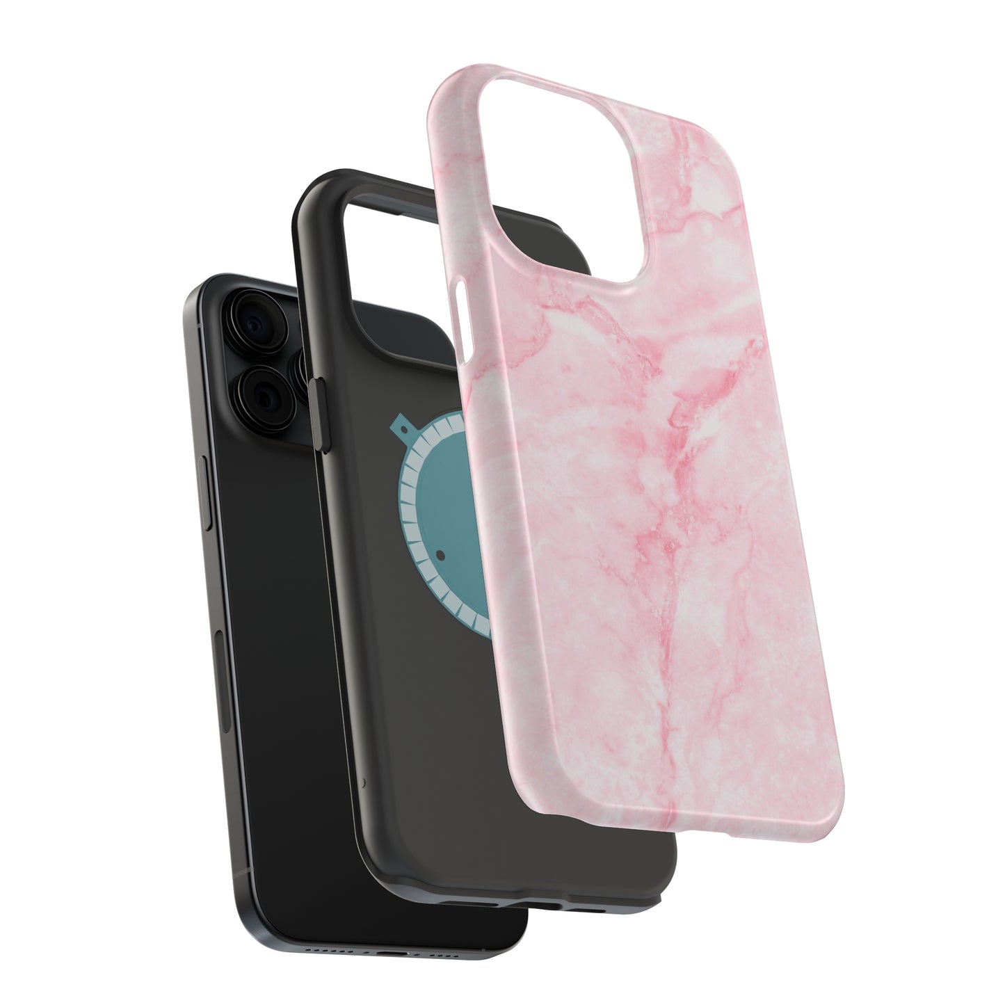 Pink Marble MagSafe Tough Case