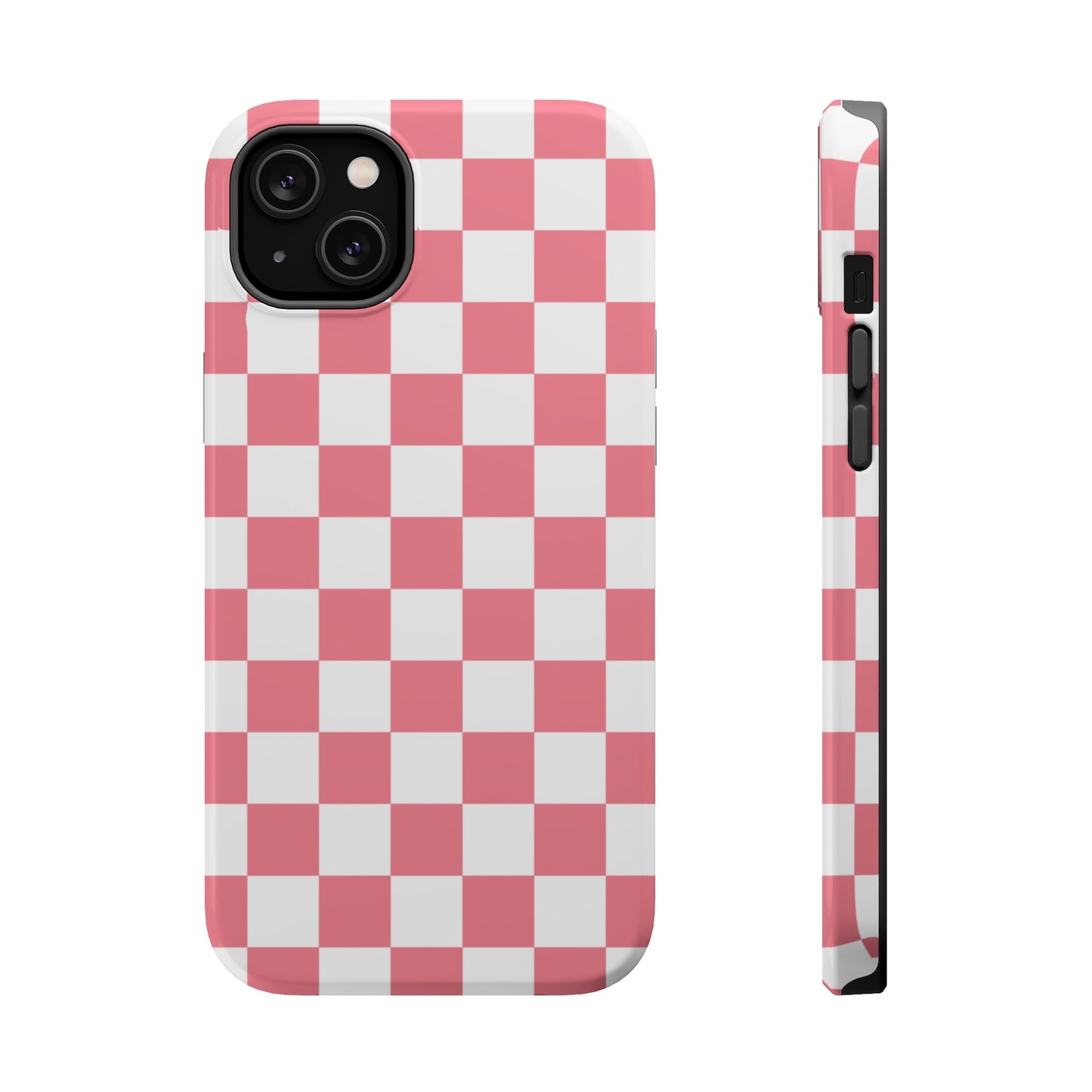 Pink Checkers MagSafe Tough Case