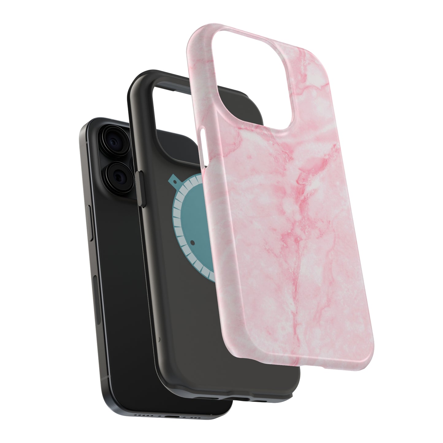 Pink Marble MagSafe Tough Case