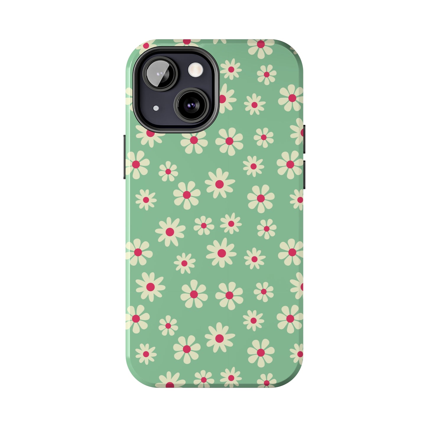 Retro Floral Tough iPhone Case
