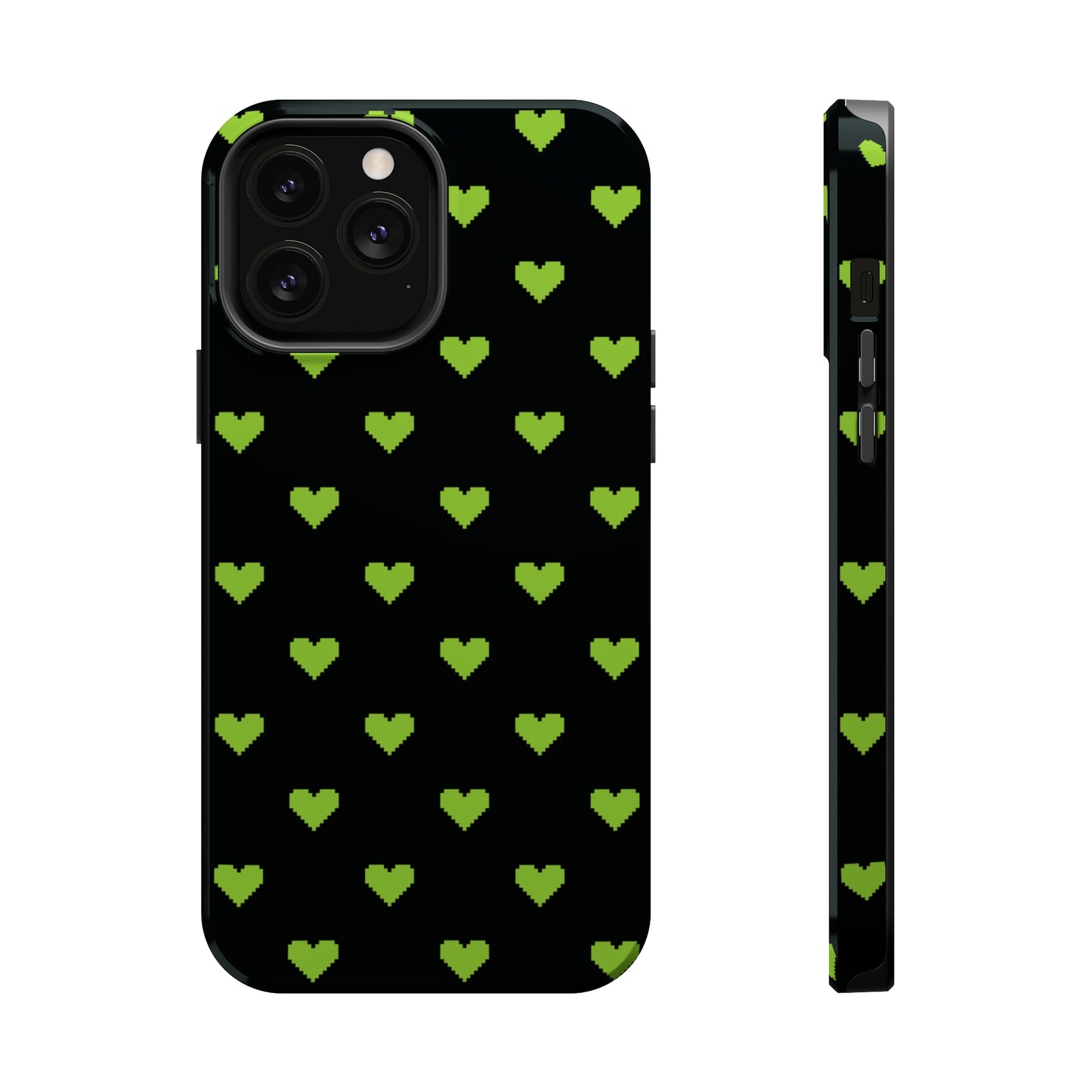 Pixelated Heart MagSafe Tough Case
