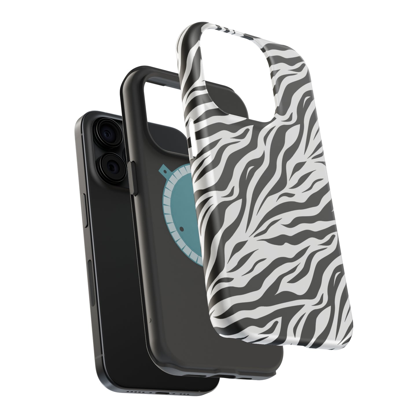 White Bengal Tiger MagSafe Tough Case