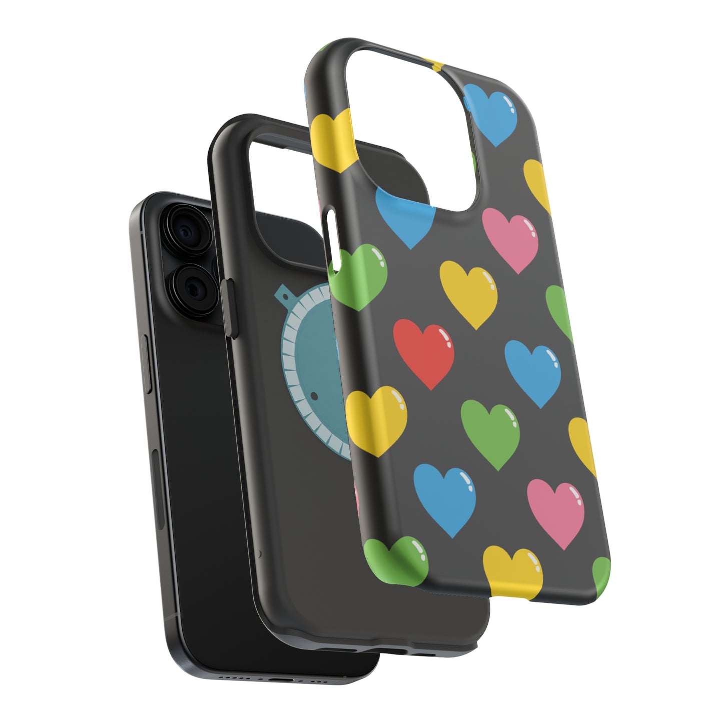 Retro Heart MagSafe Tough Case
