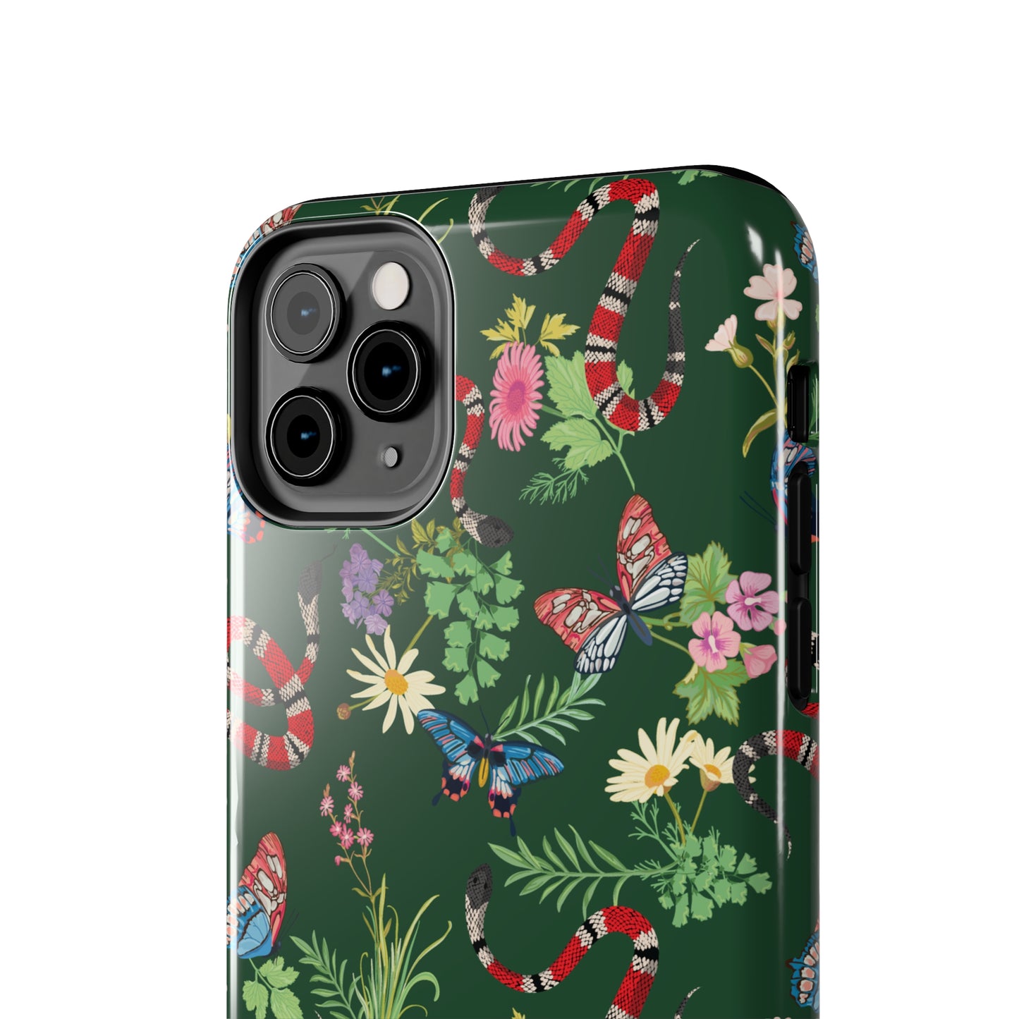 Tropical Chaos Pattern Tough iPhone Case