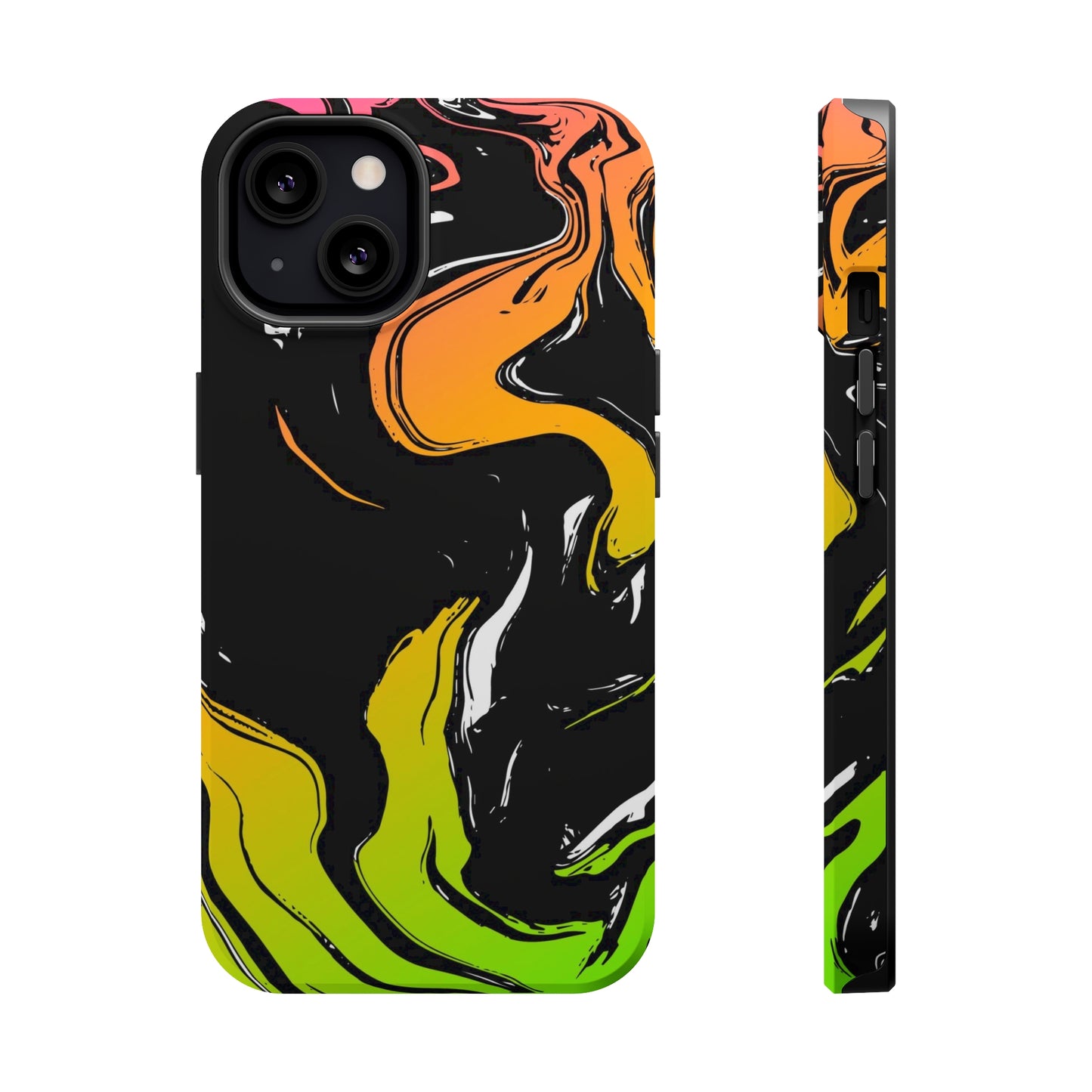 Acid marble pattern MagSafe Tough Case