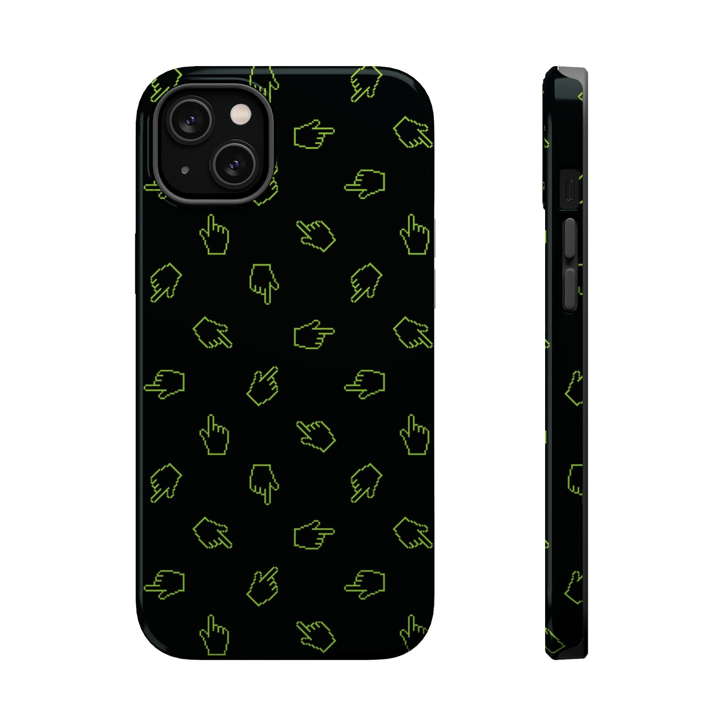 Pixelated Hand Cursor MagSafe Tough Case