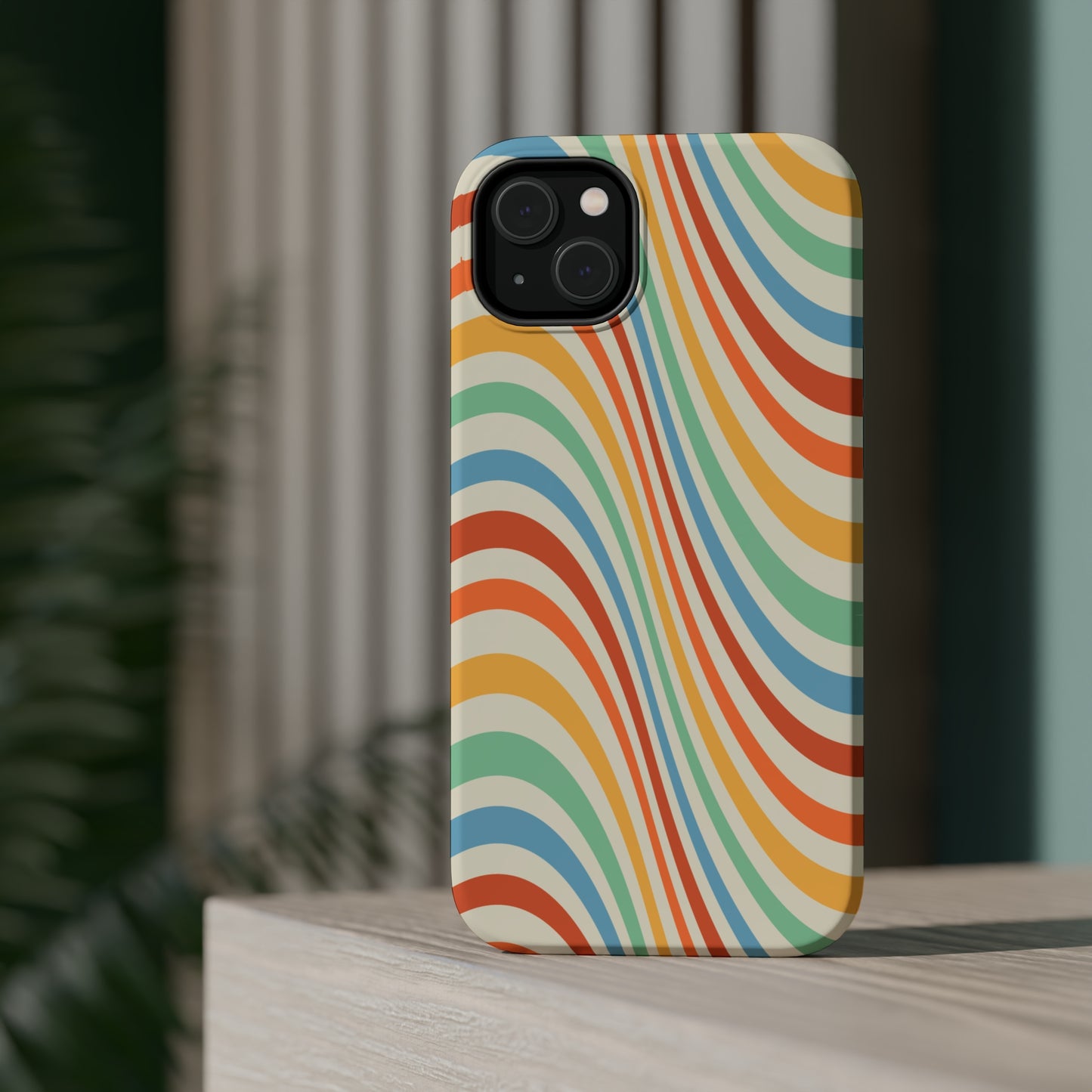Retro Swirl MagSafe Tough Case