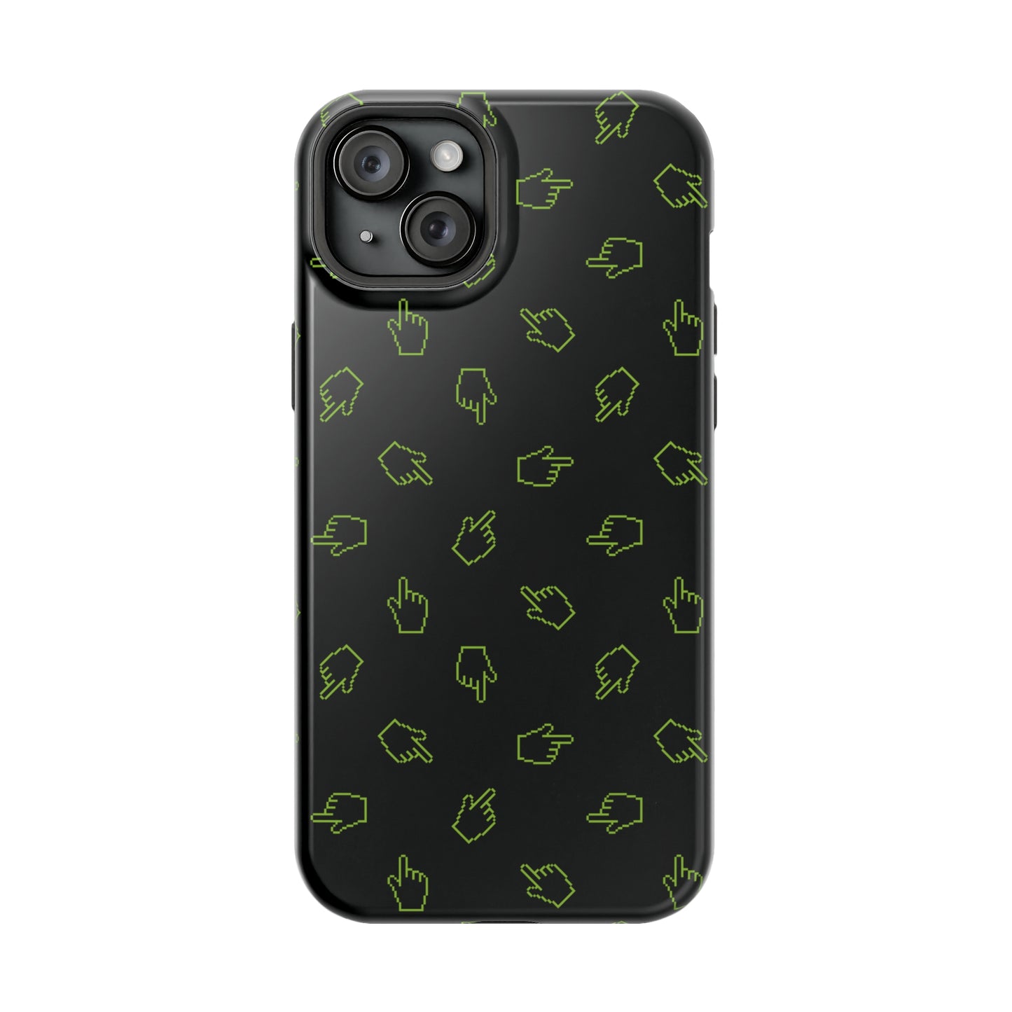 Pixelated Hand Cursor MagSafe Tough Case