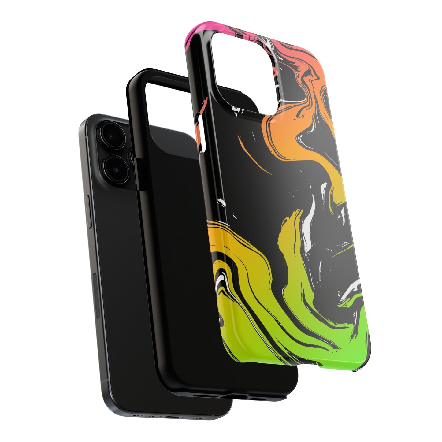 Acid marble pattern Tough Case