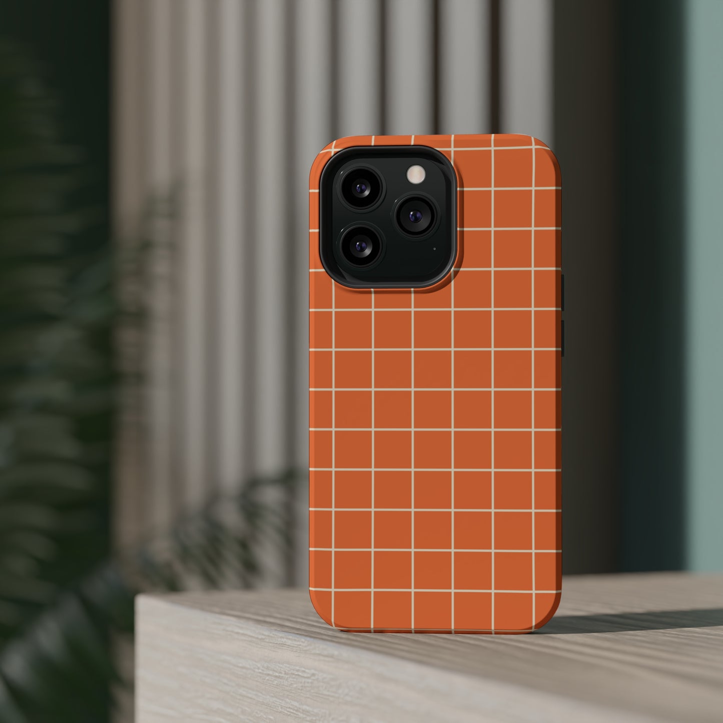 Tangerine Grid MagSafe Tough Case