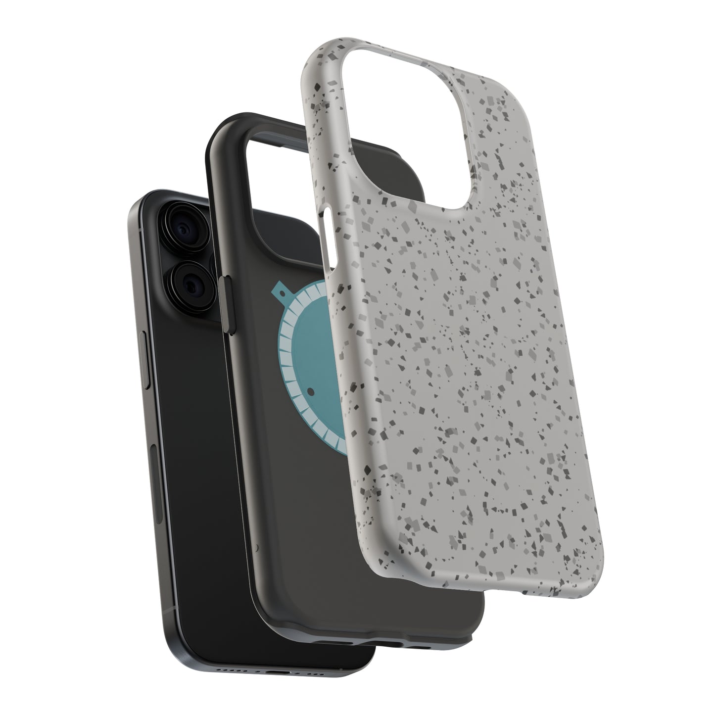 Grey Terrazzo MagSafe Tough Case