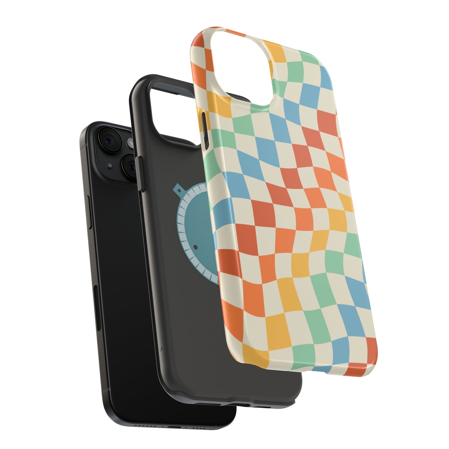 Retro Crazy Checkers MagSafe Tough Case
