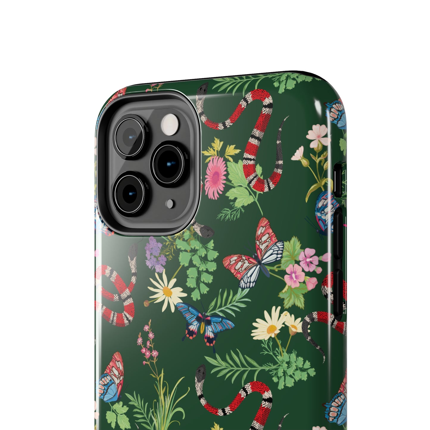 Tropical Chaos Pattern Tough iPhone Case