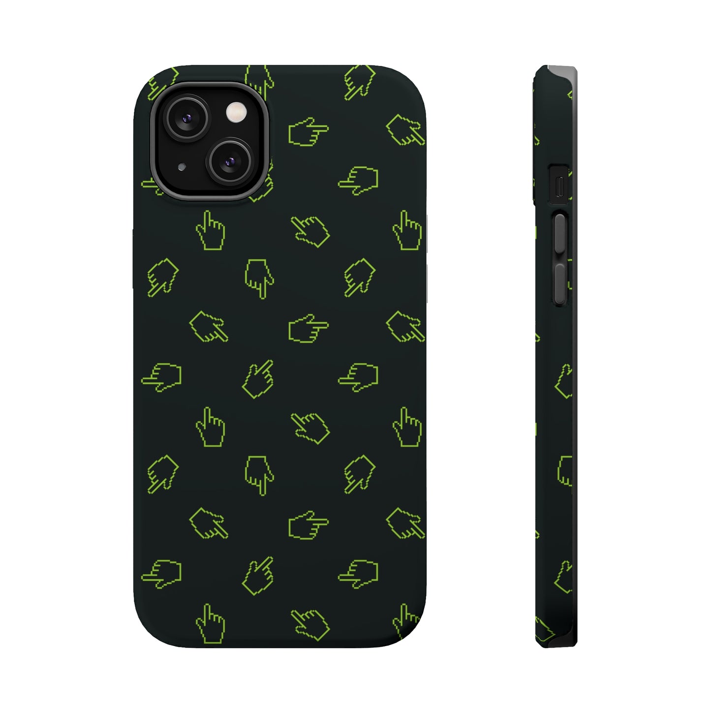 Pixelated Hand Cursor MagSafe Tough Case