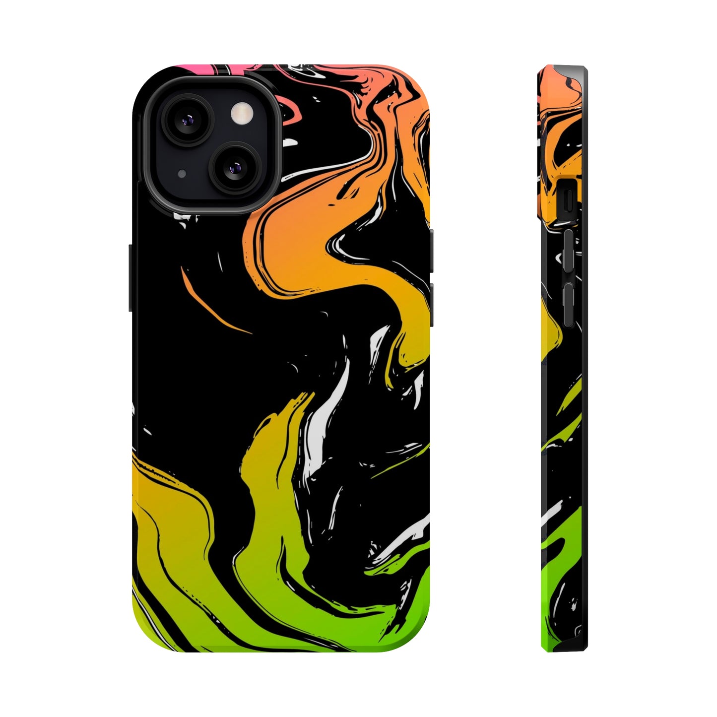 Acid marble pattern MagSafe Tough Case