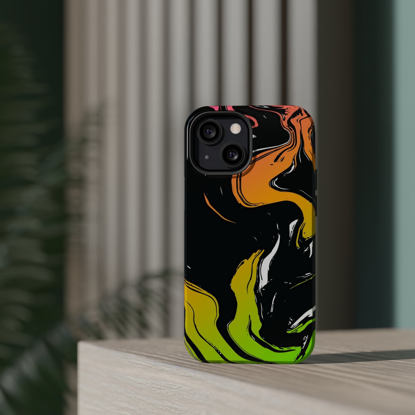 Acid marble pattern MagSafe Tough Case