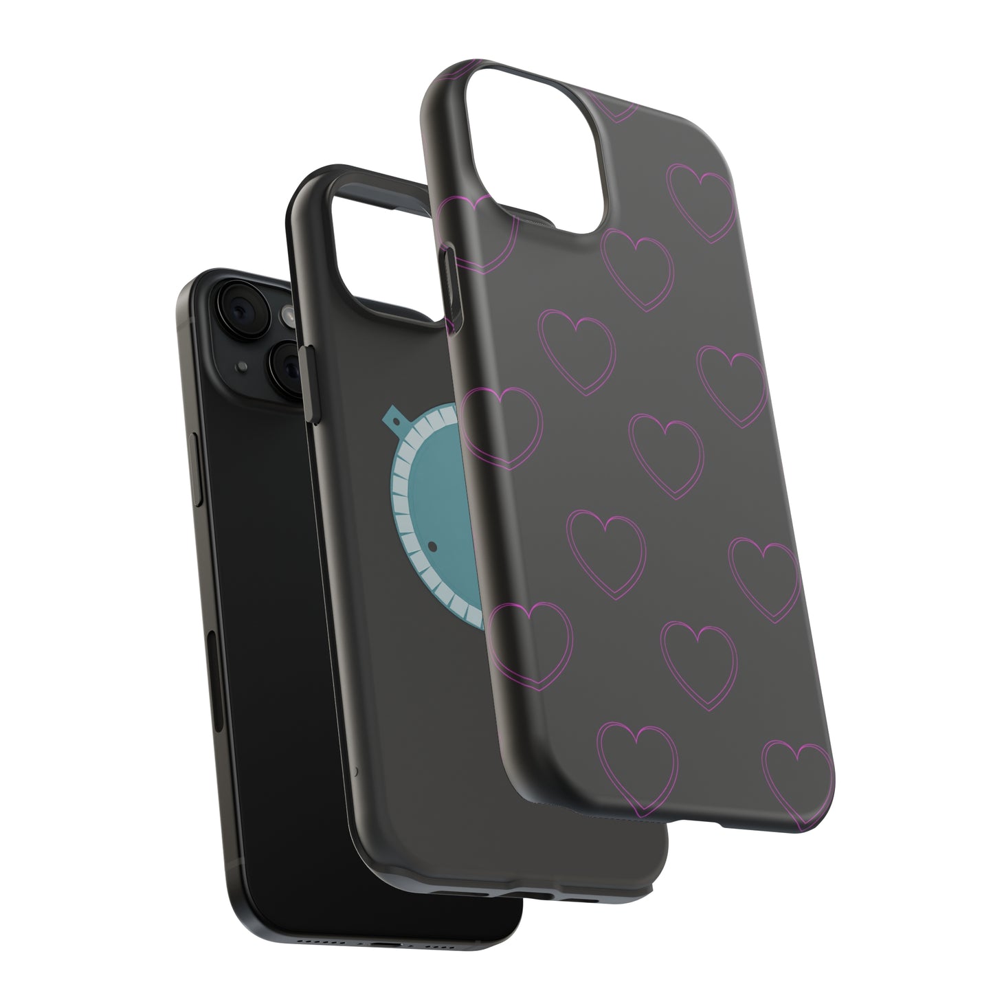 Y2K Heart MagSafe Tough Case