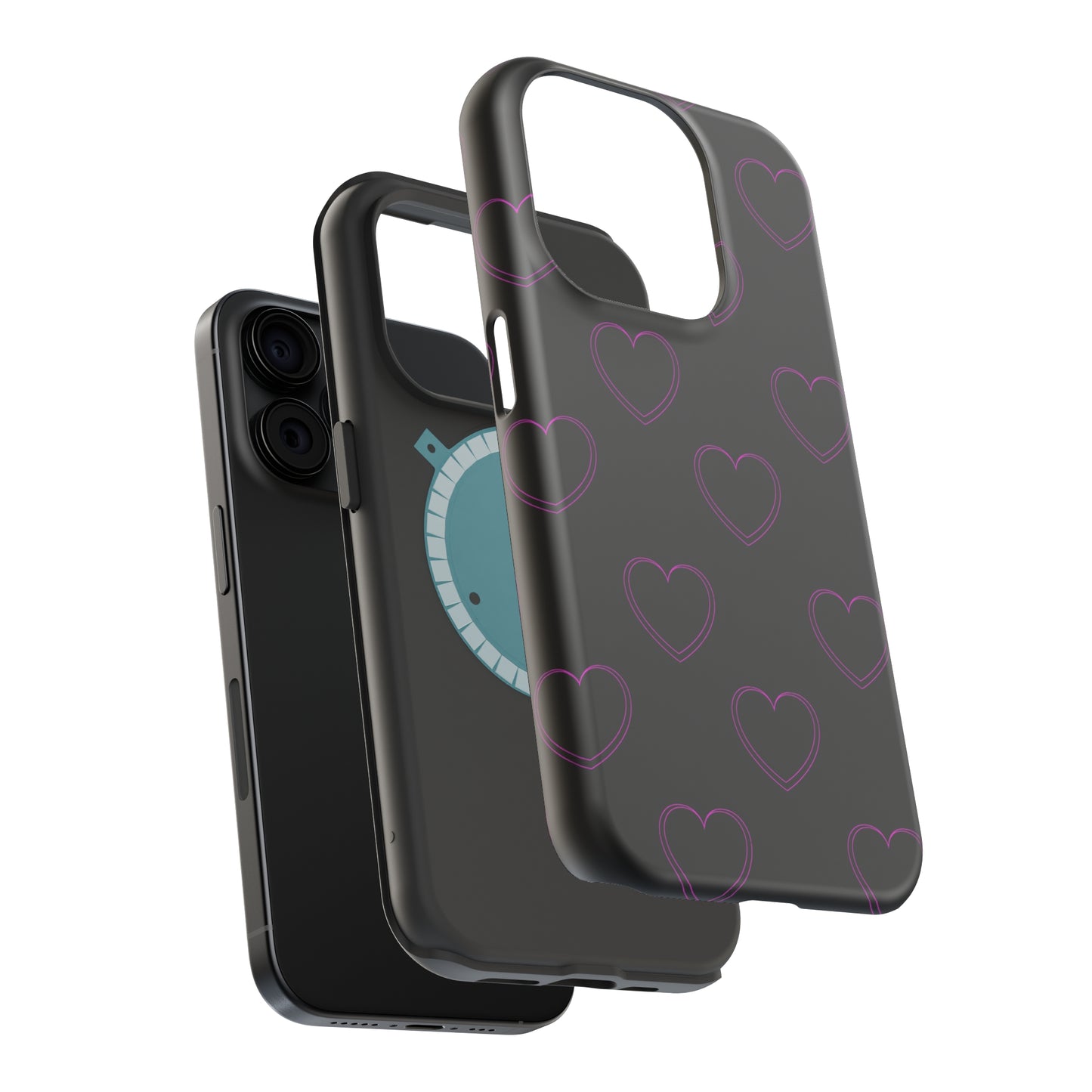 Y2K Heart MagSafe Tough Case