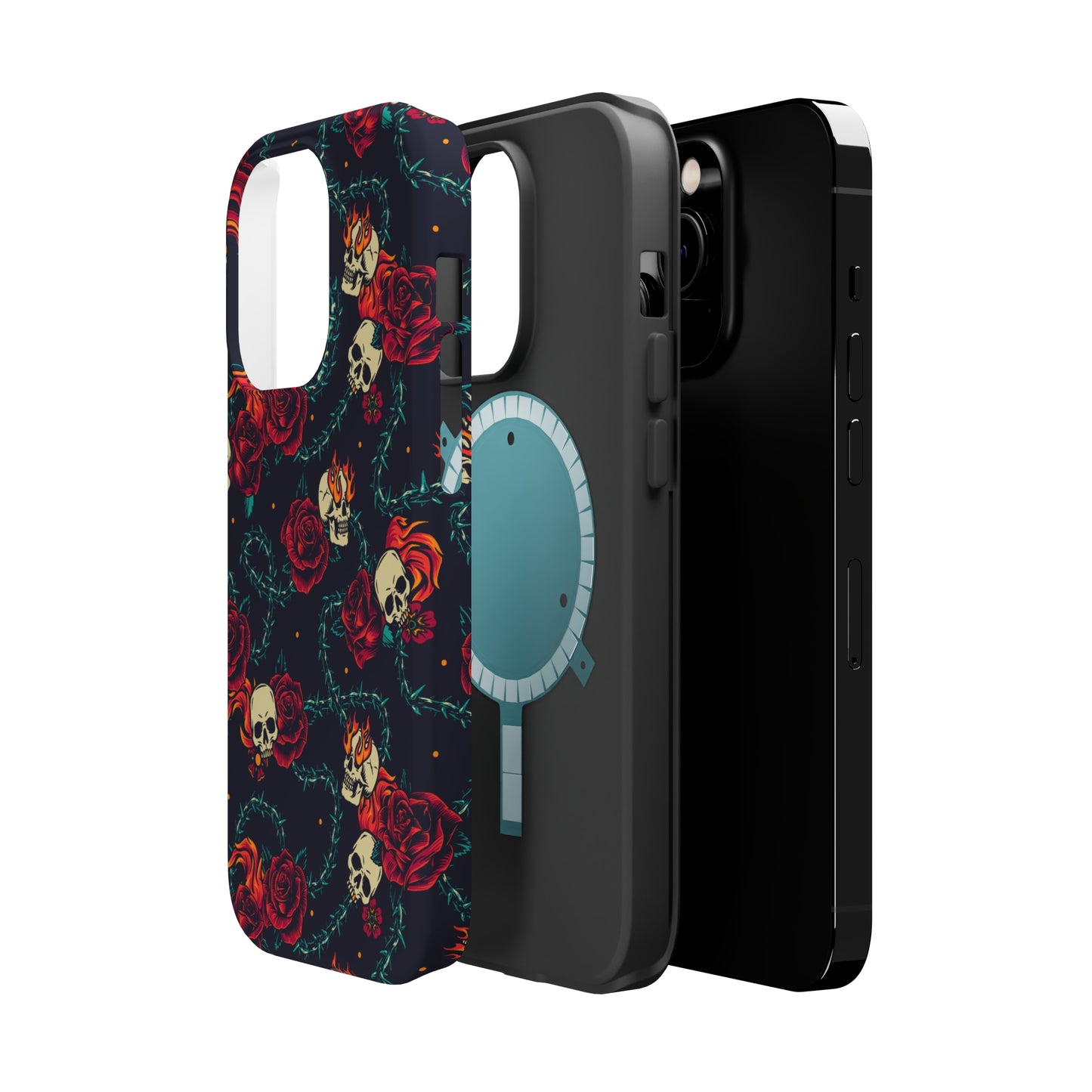 Skulls & Roses MagSafe Tough Case