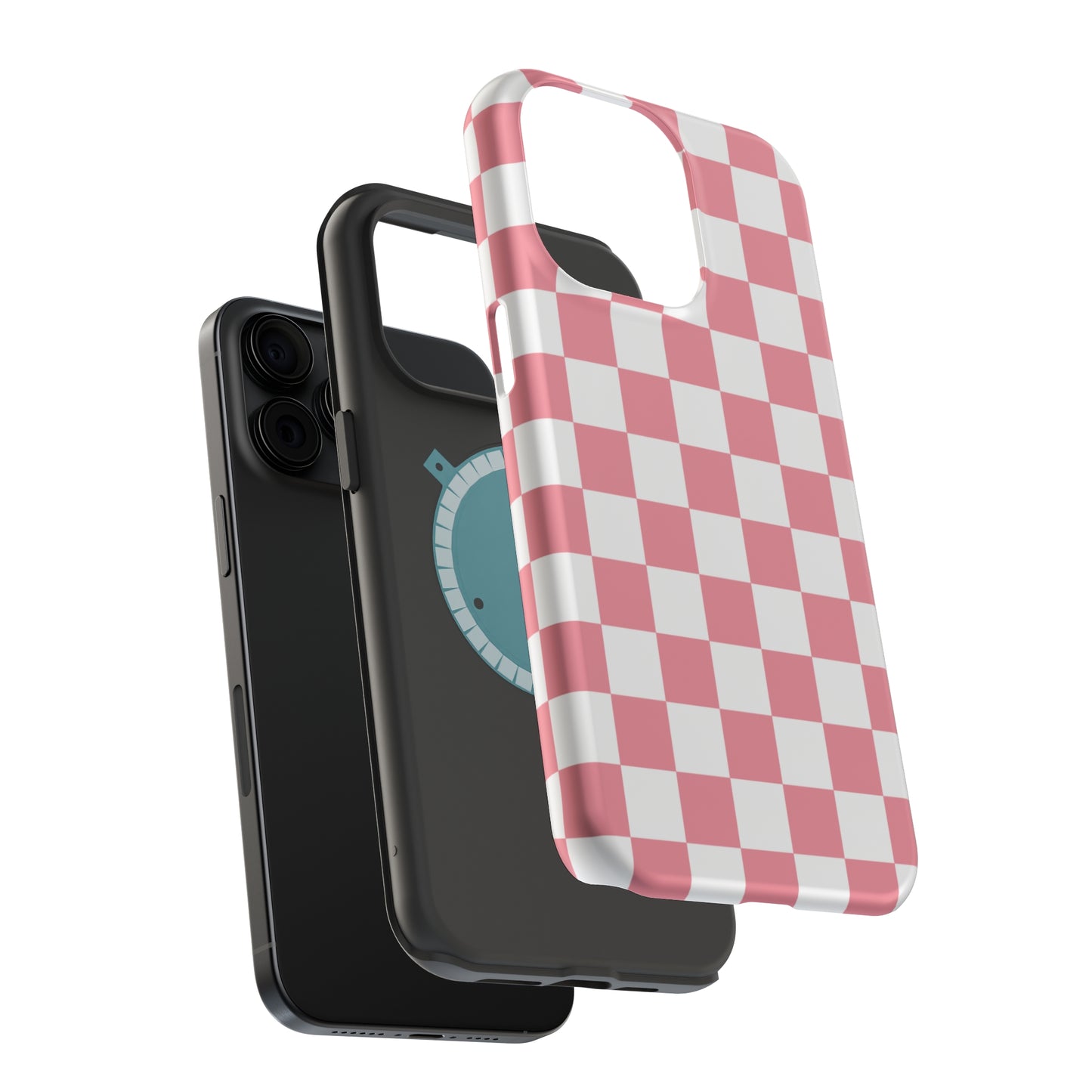 Pink Checkers MagSafe Tough Case
