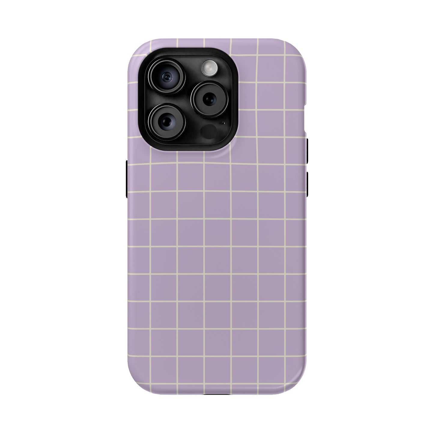 Lavender Grid MagSafe Tough Case