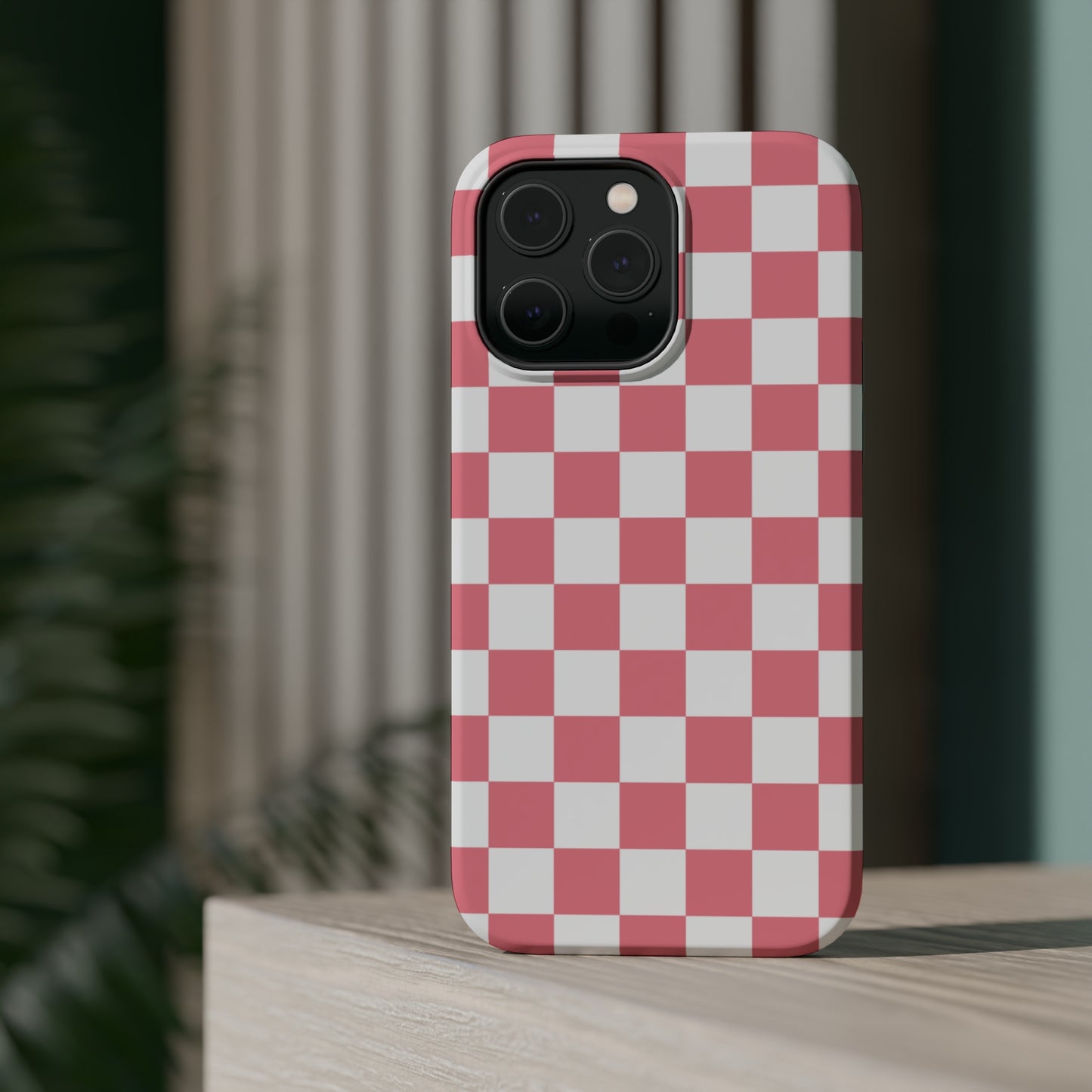 Pink Checkers MagSafe Tough Case