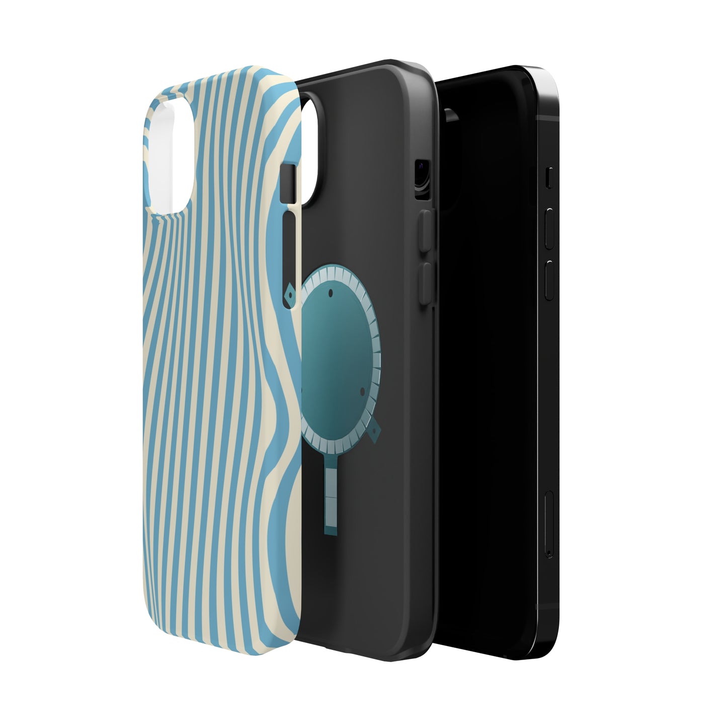 Aqua Swirl MagSafe Tough Case