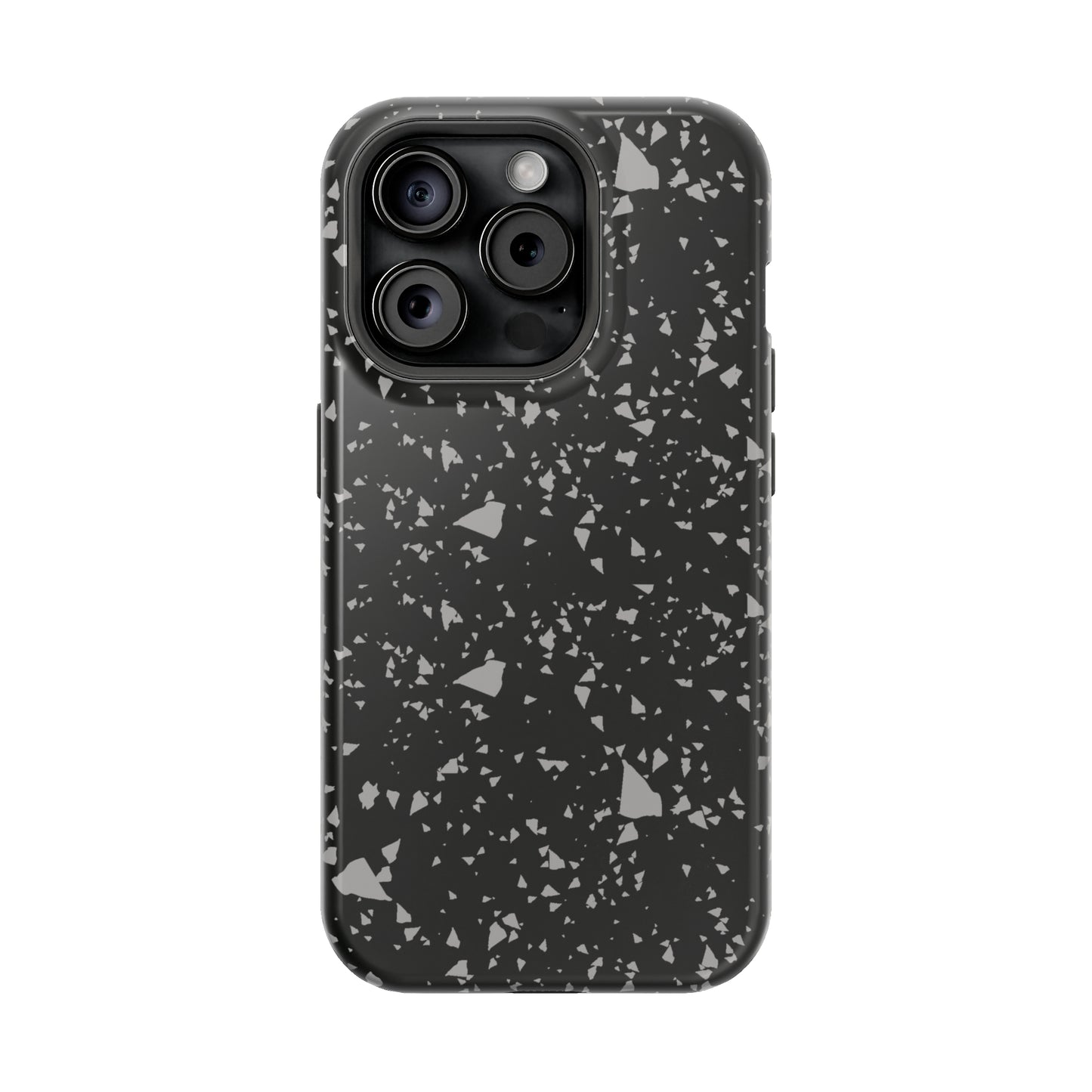 Black Terrazzo MagSafe Tough Case