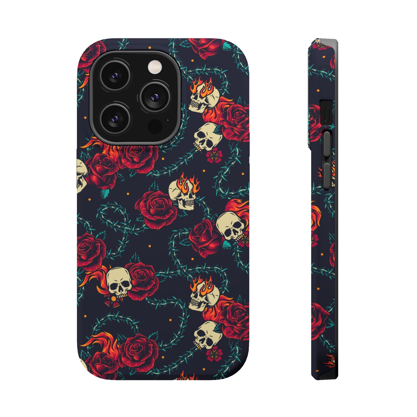 Skulls & Roses MagSafe Tough Case