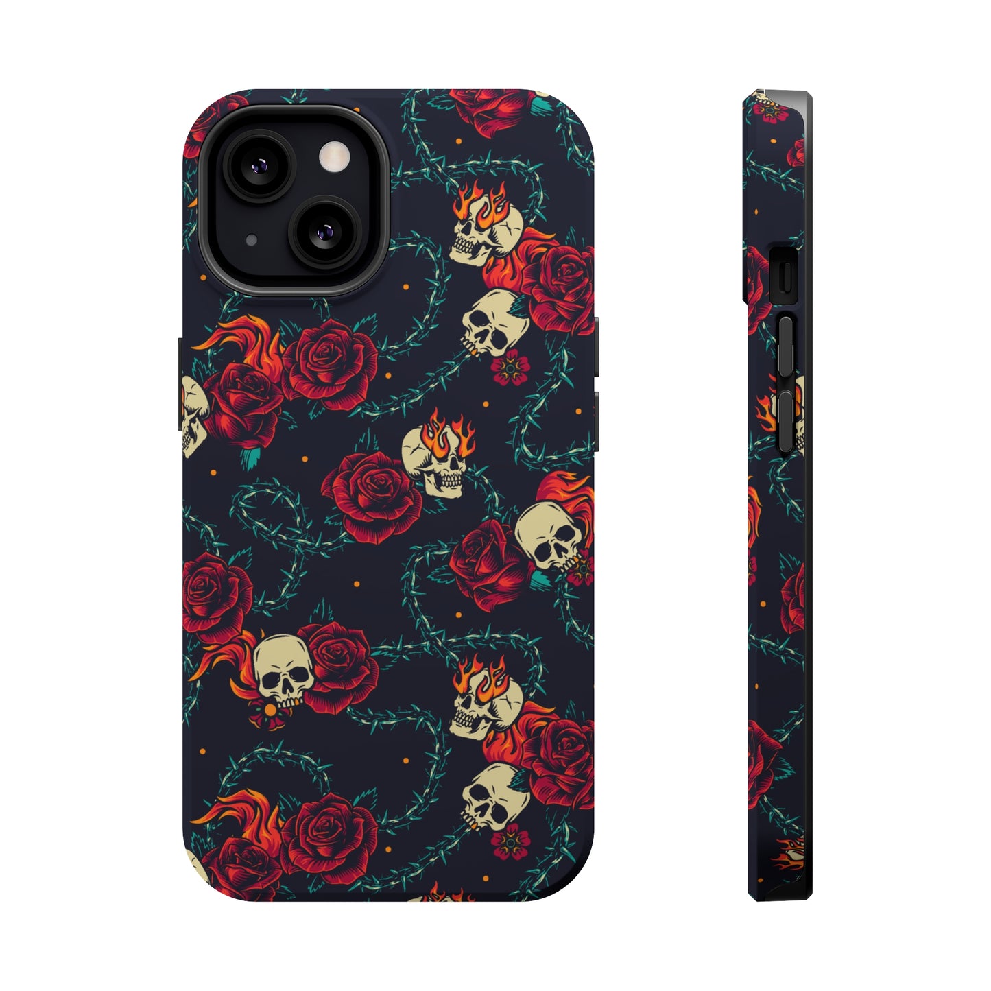 Skulls & Roses MagSafe Tough Case