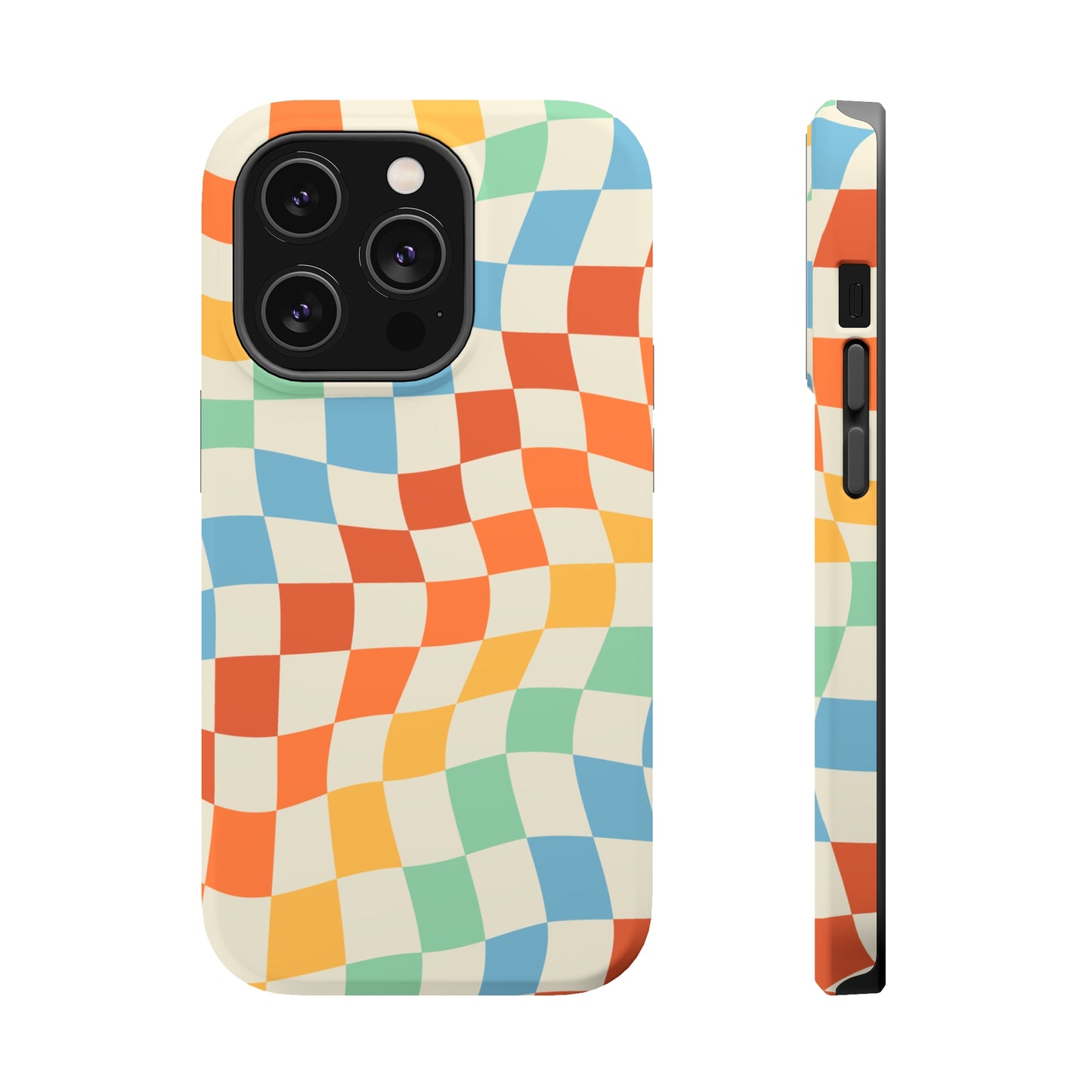 Retro Crazy Checkers MagSafe Tough Case