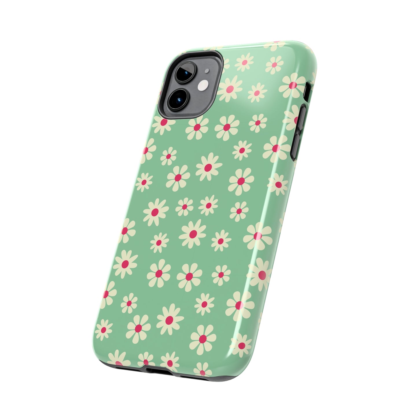 Retro Floral Tough iPhone Case