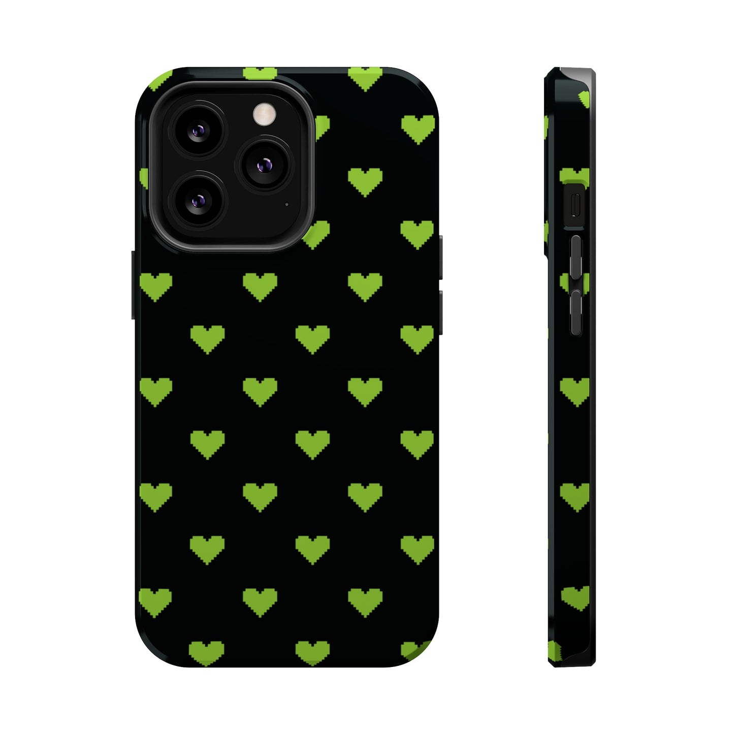 Pixelated Heart MagSafe Tough Case