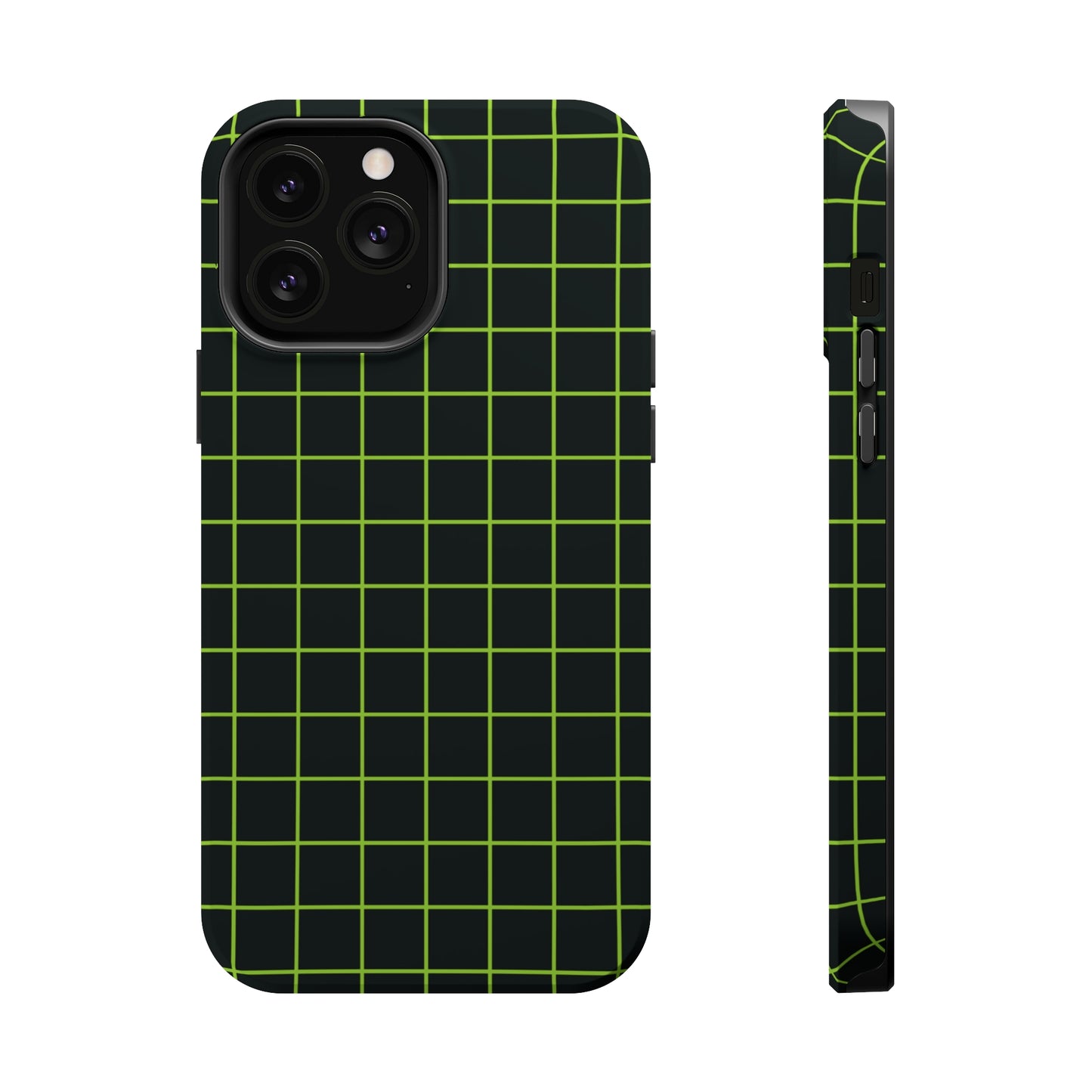 Green Grid MagSafe Tough Case
