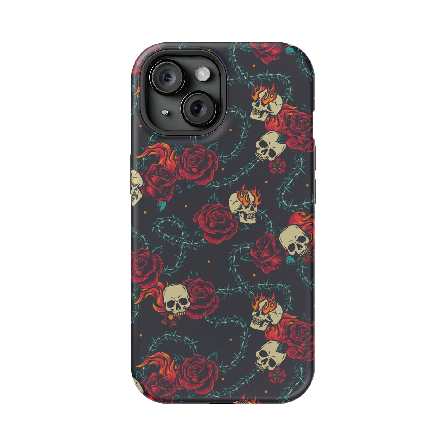 Skulls & Roses MagSafe Tough Case