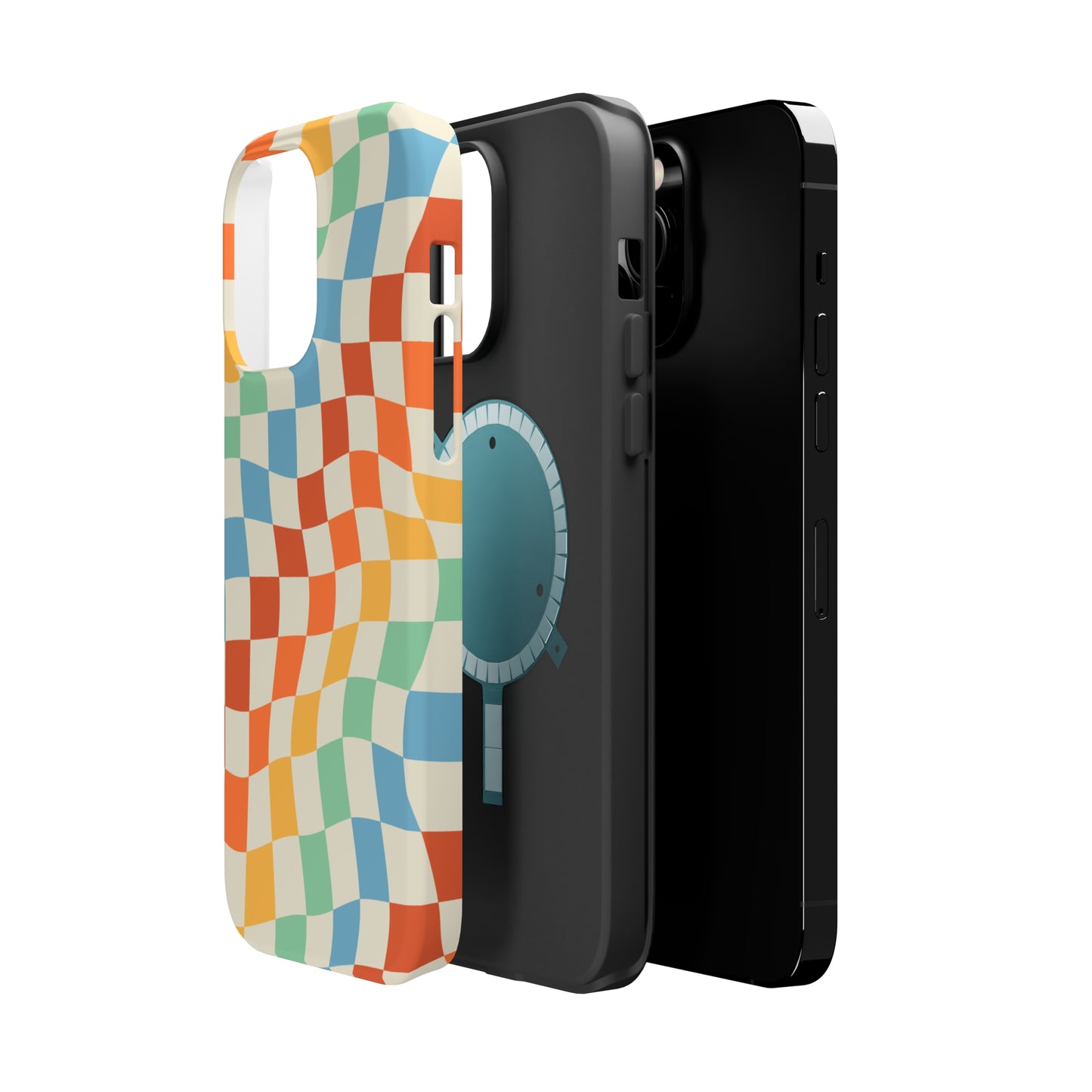 Retro Crazy Checkers MagSafe Tough Case