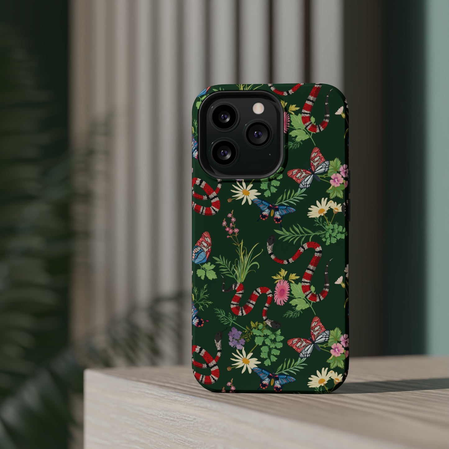 Tropical Chaos Pattern MagSafe Tough Case