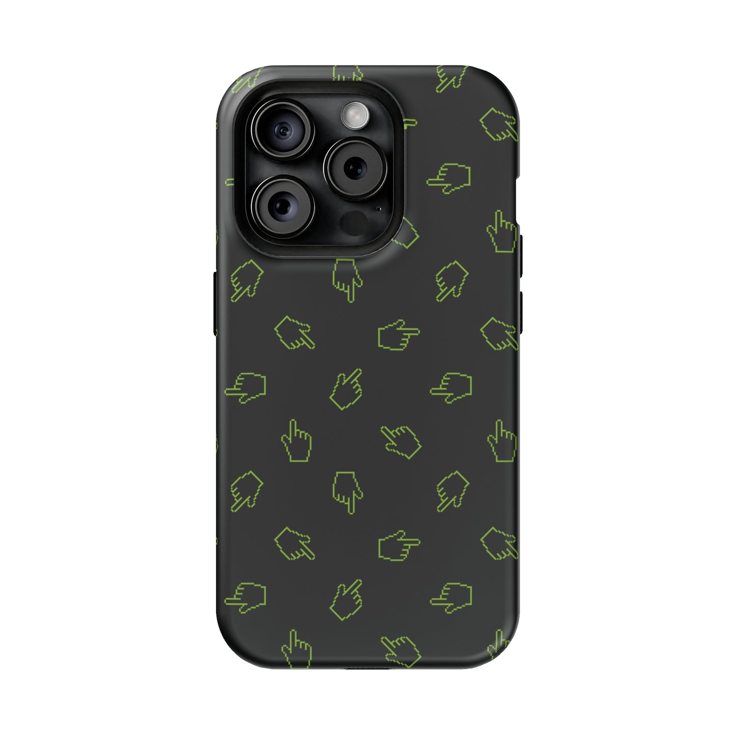 Pixelated Hand Cursor MagSafe Tough Case