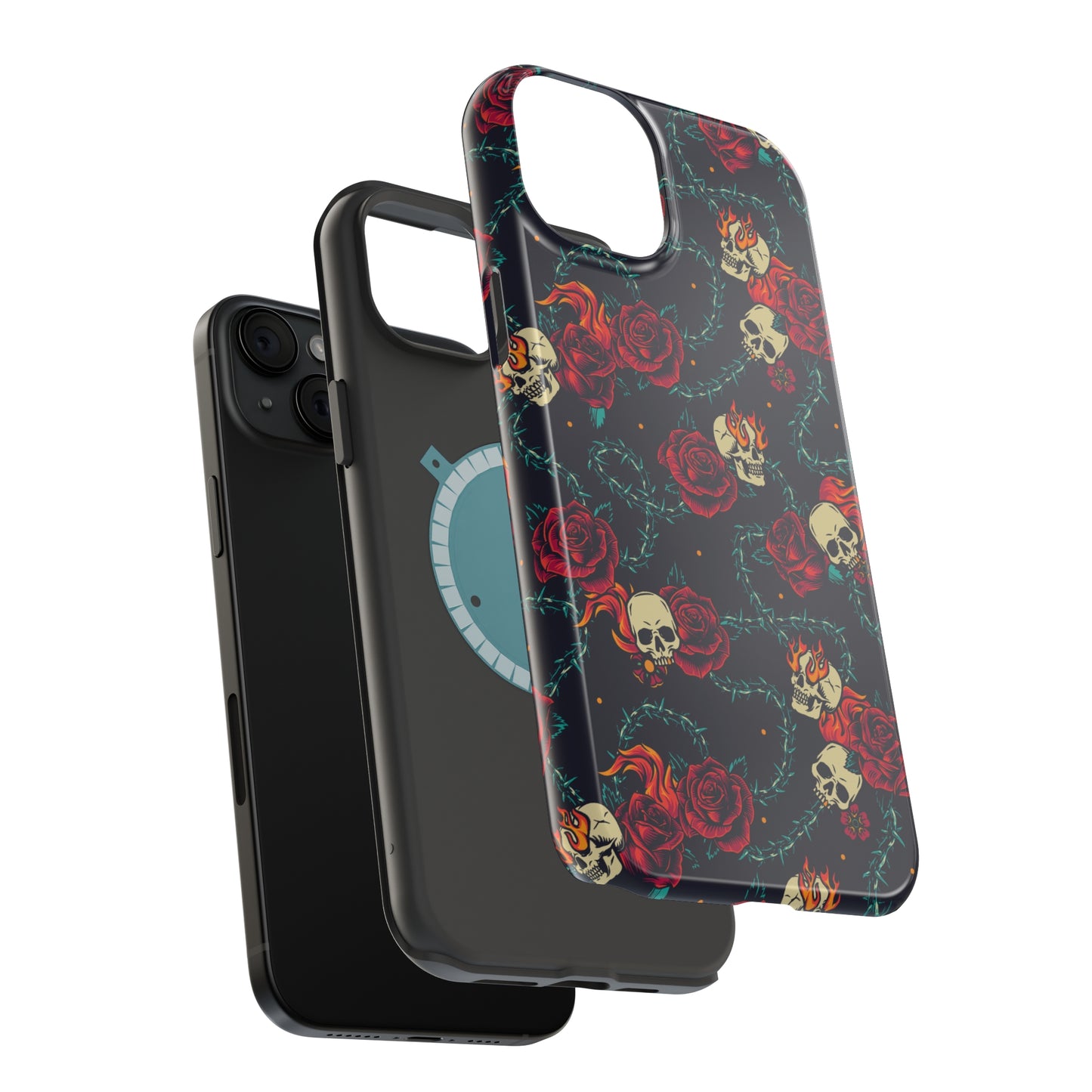 Skulls & Roses MagSafe Tough Case