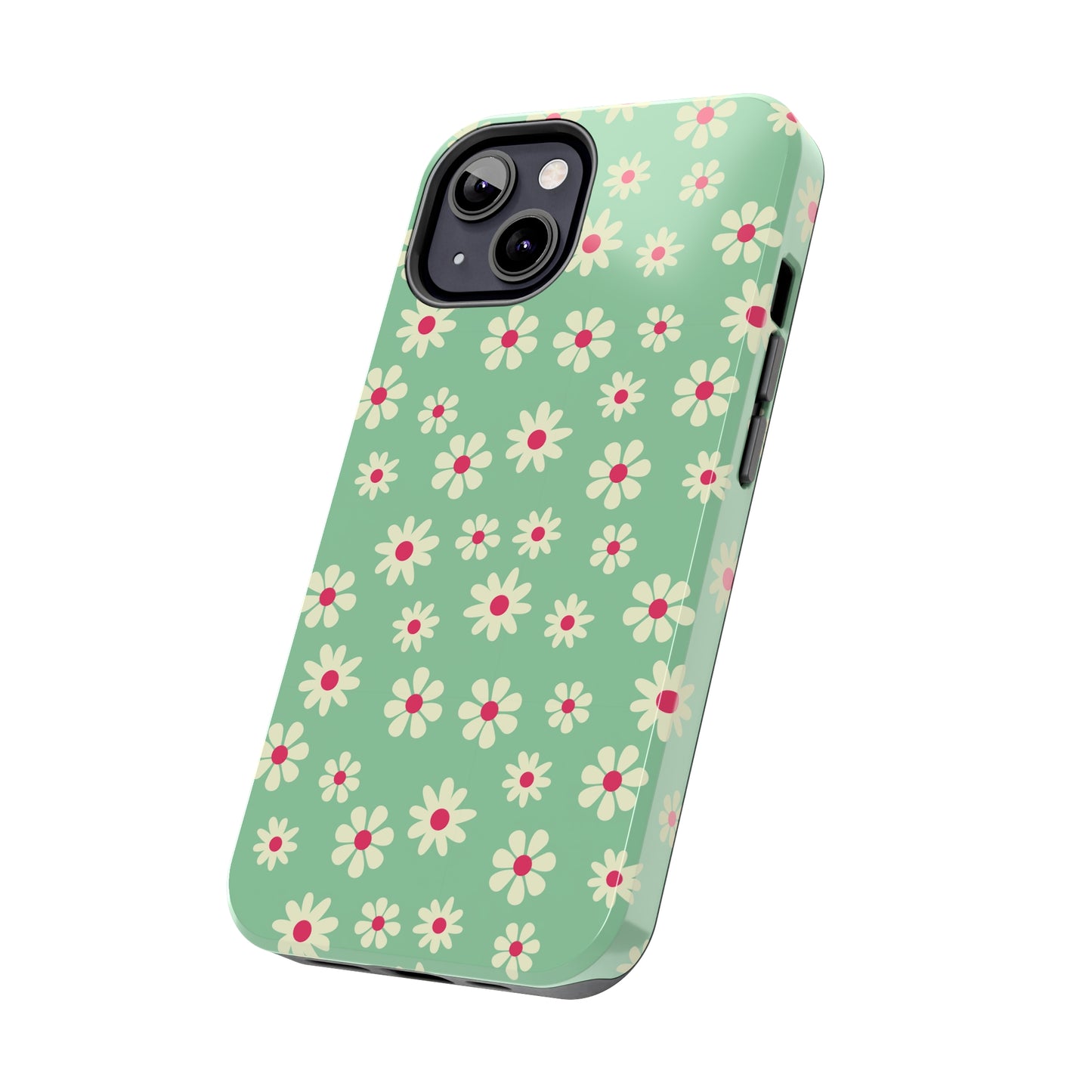 Retro Floral Tough iPhone Case